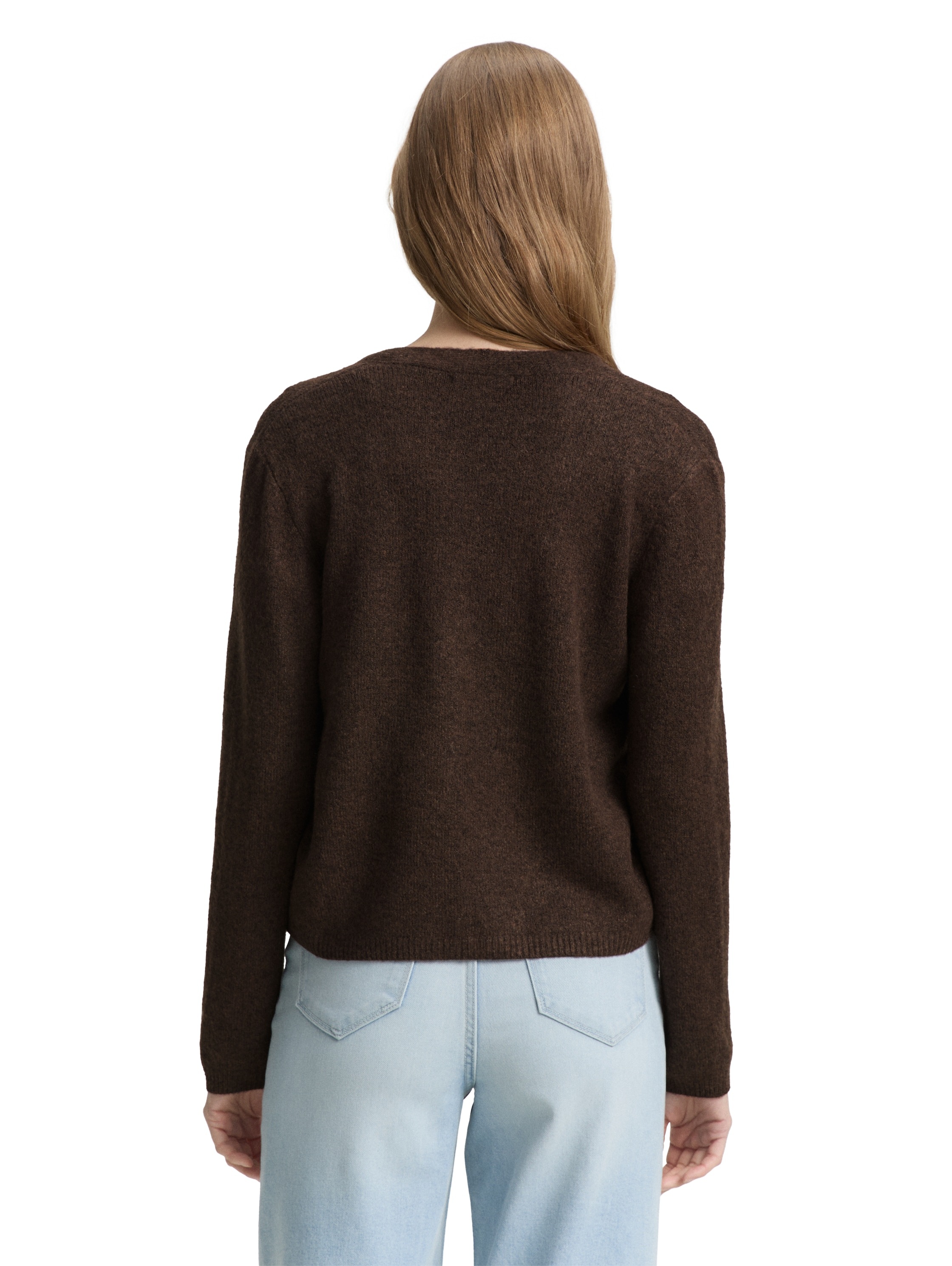TOM TAILOR Denim Cardigan, mit Schleifen günstig online kaufen