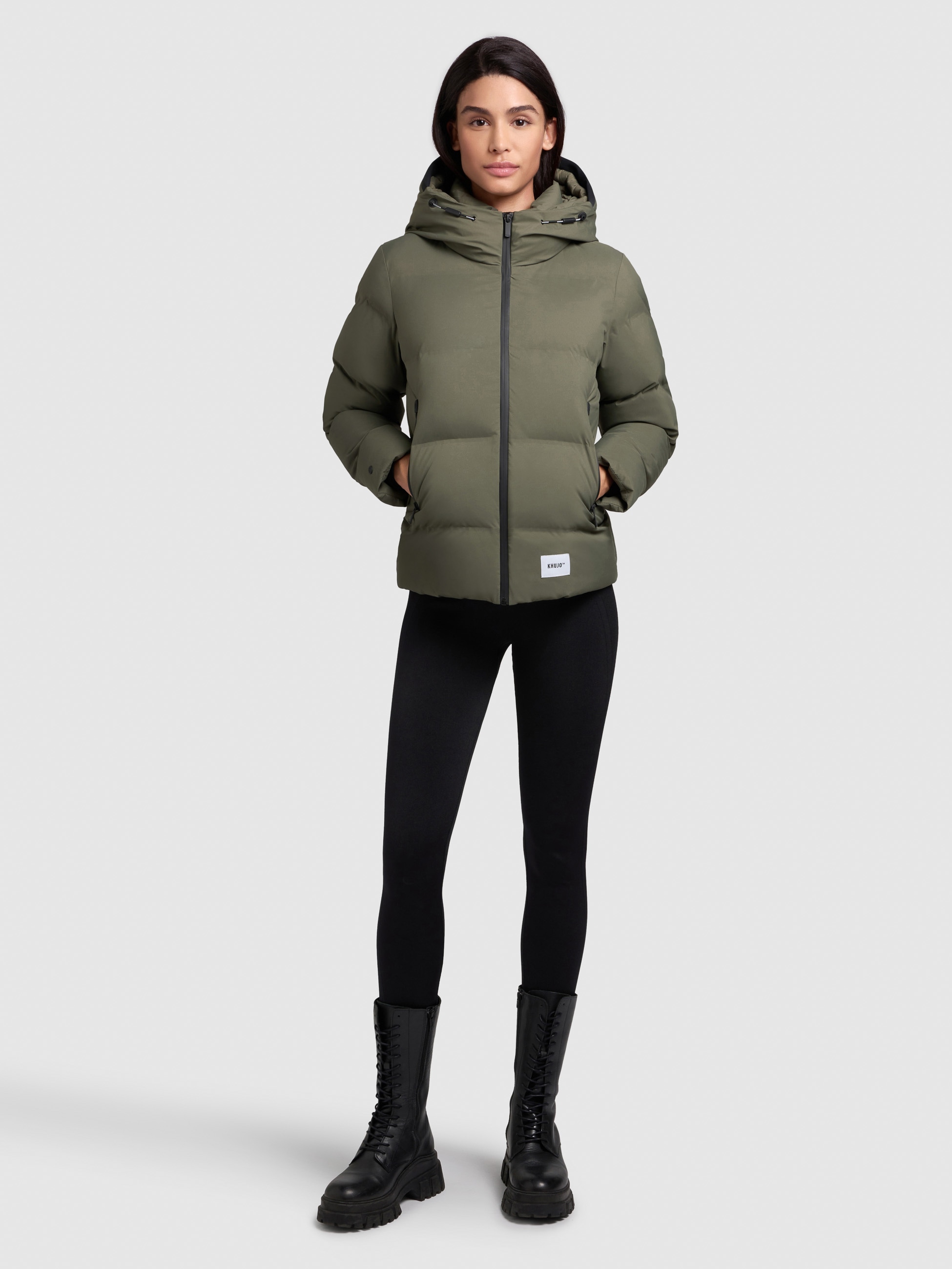 khujo Steppjacke "LIEV2" mit Kapuze günstig online kaufen