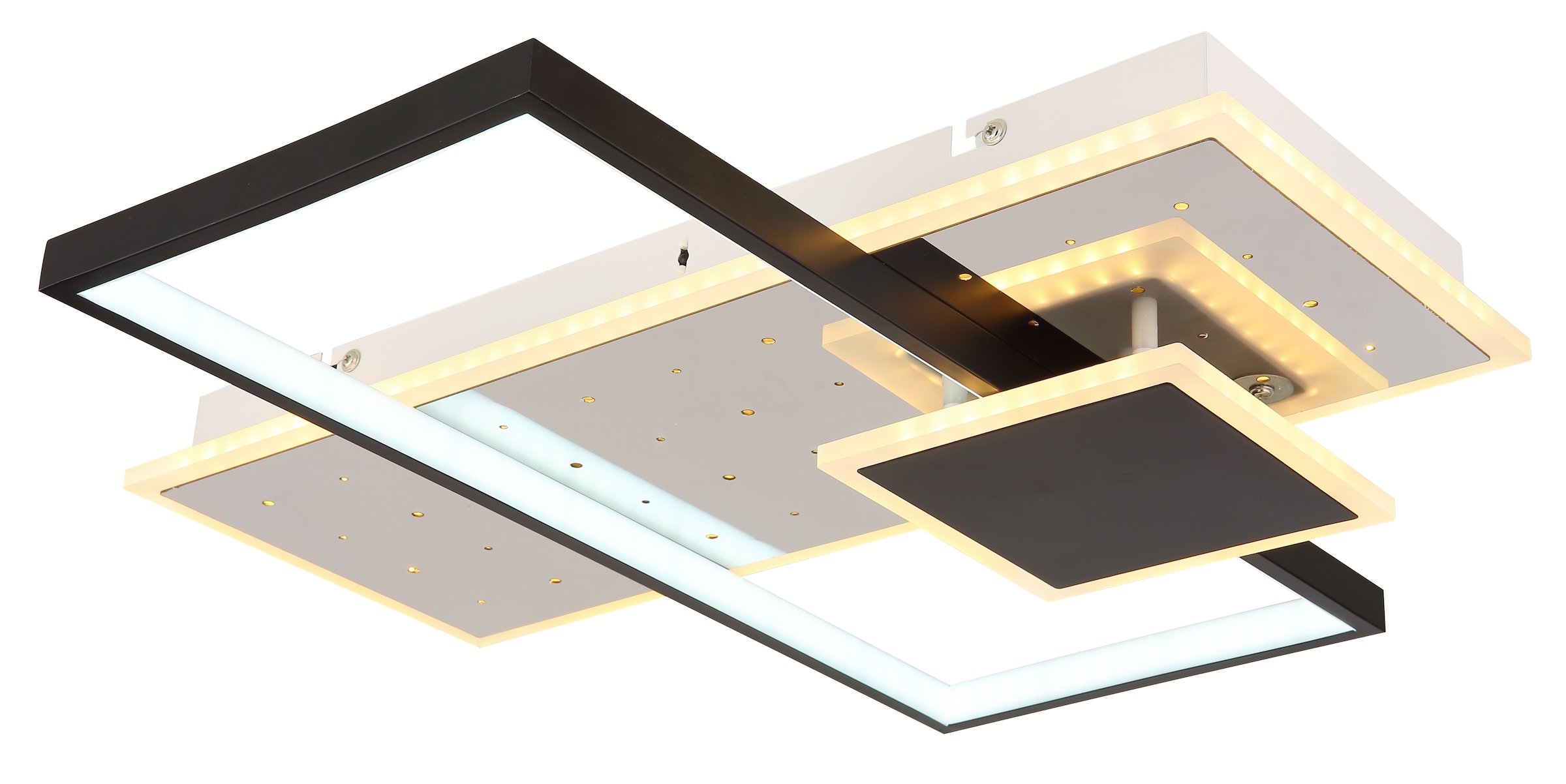 GLOBO LIGHTING LED Deckenleuchte »DABBY«, Leuchtmittel LED-Modul | LED fest integriert, Deckenlampe/Wohnzimmer/Schlafzimmer/modern