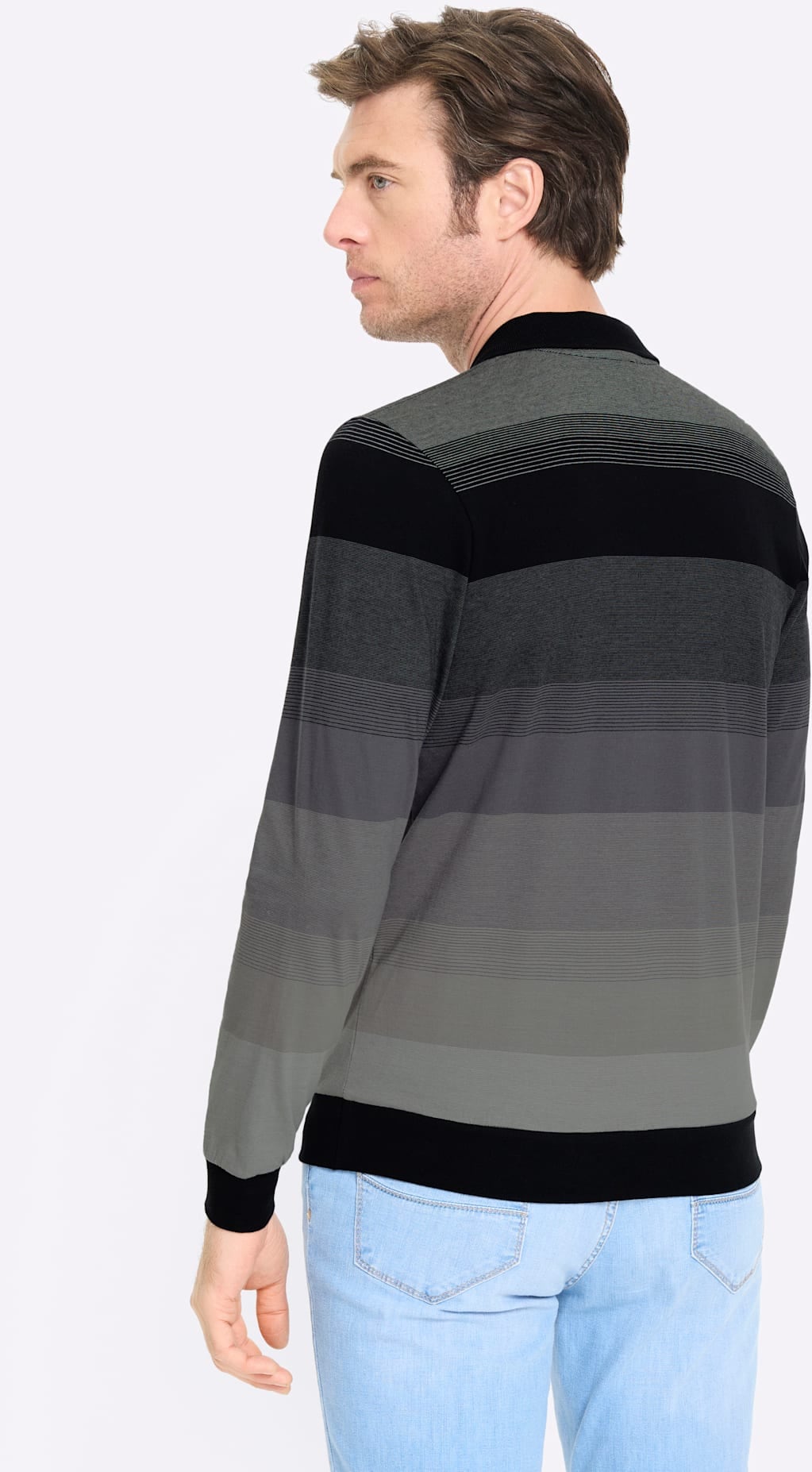 Marco Donati Langarm-Poloshirt »Langarm-Shirt« 1