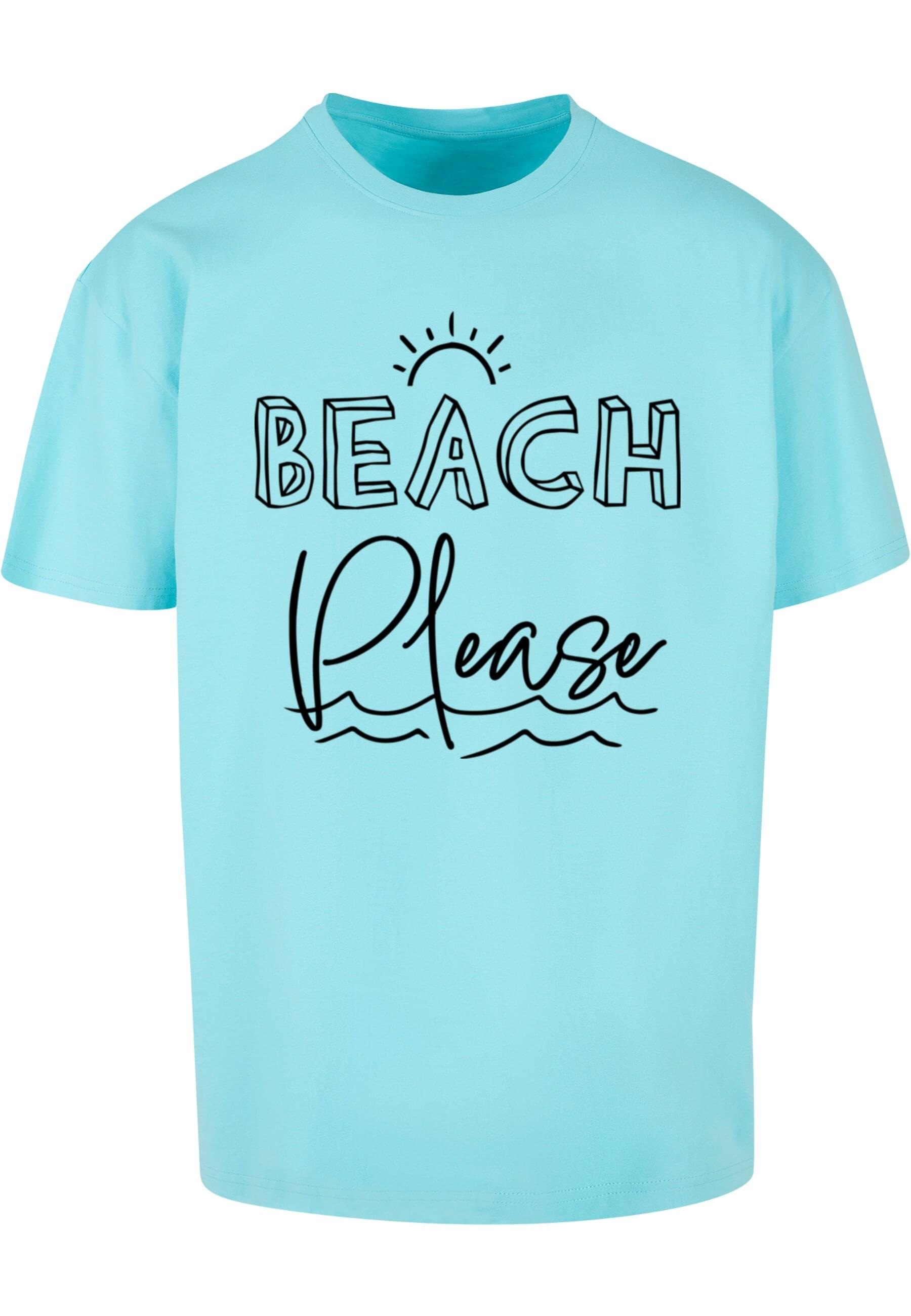Merchcode T-Shirt »Merchcode Herren Beach Please Heavy Oversized Tee«, (1 tlg.)