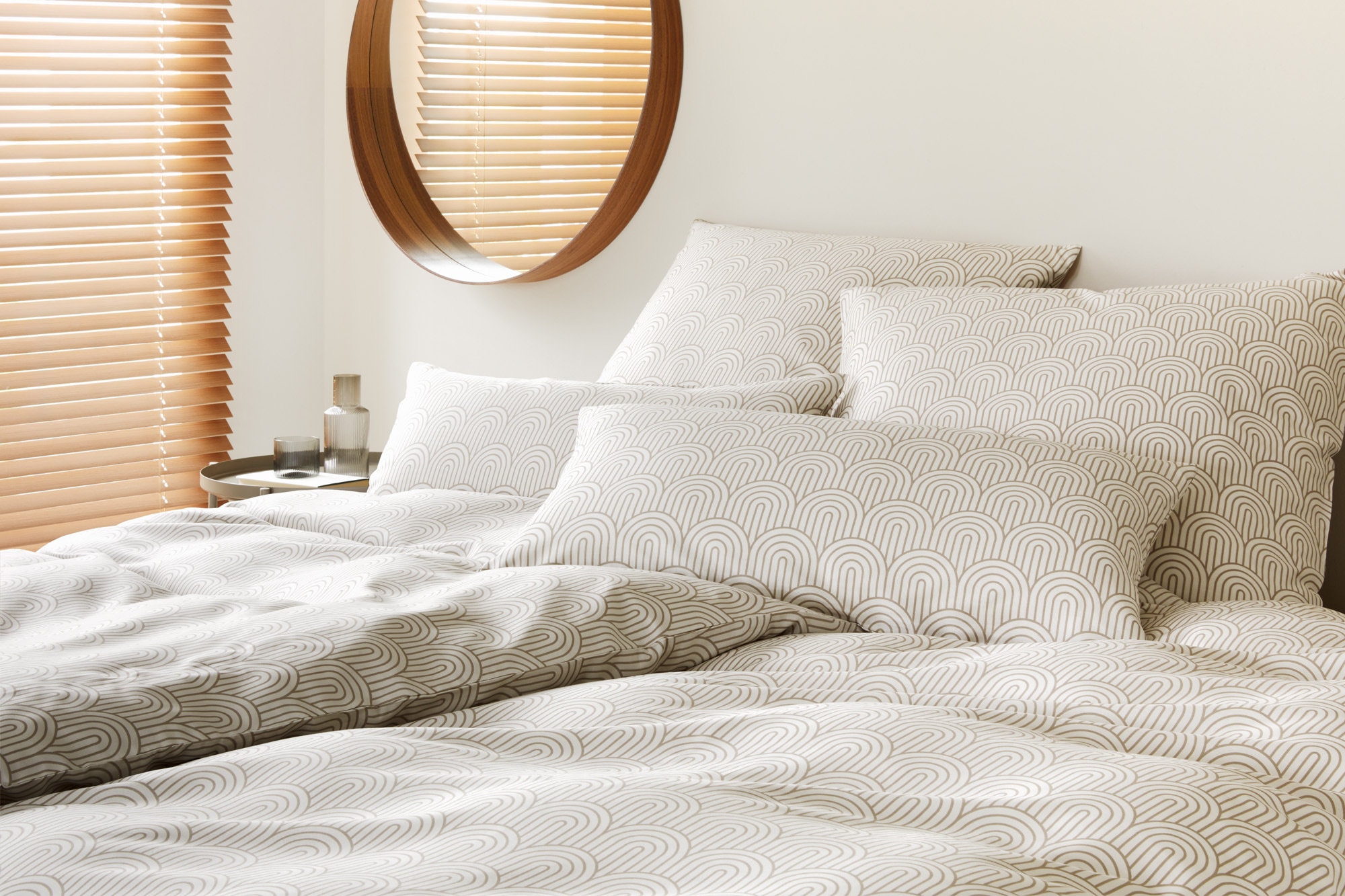 Elegante Bettwäsche "Maison Arcs" 2 Stk. angenehmes Hautgefühl