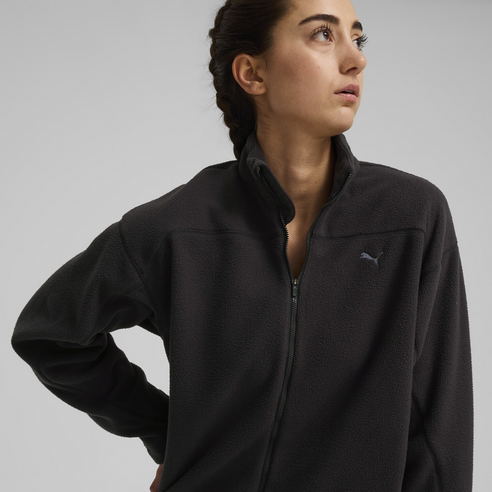 PUMA Trainingsjacke »Winter Tech Fleecejacke Damen«