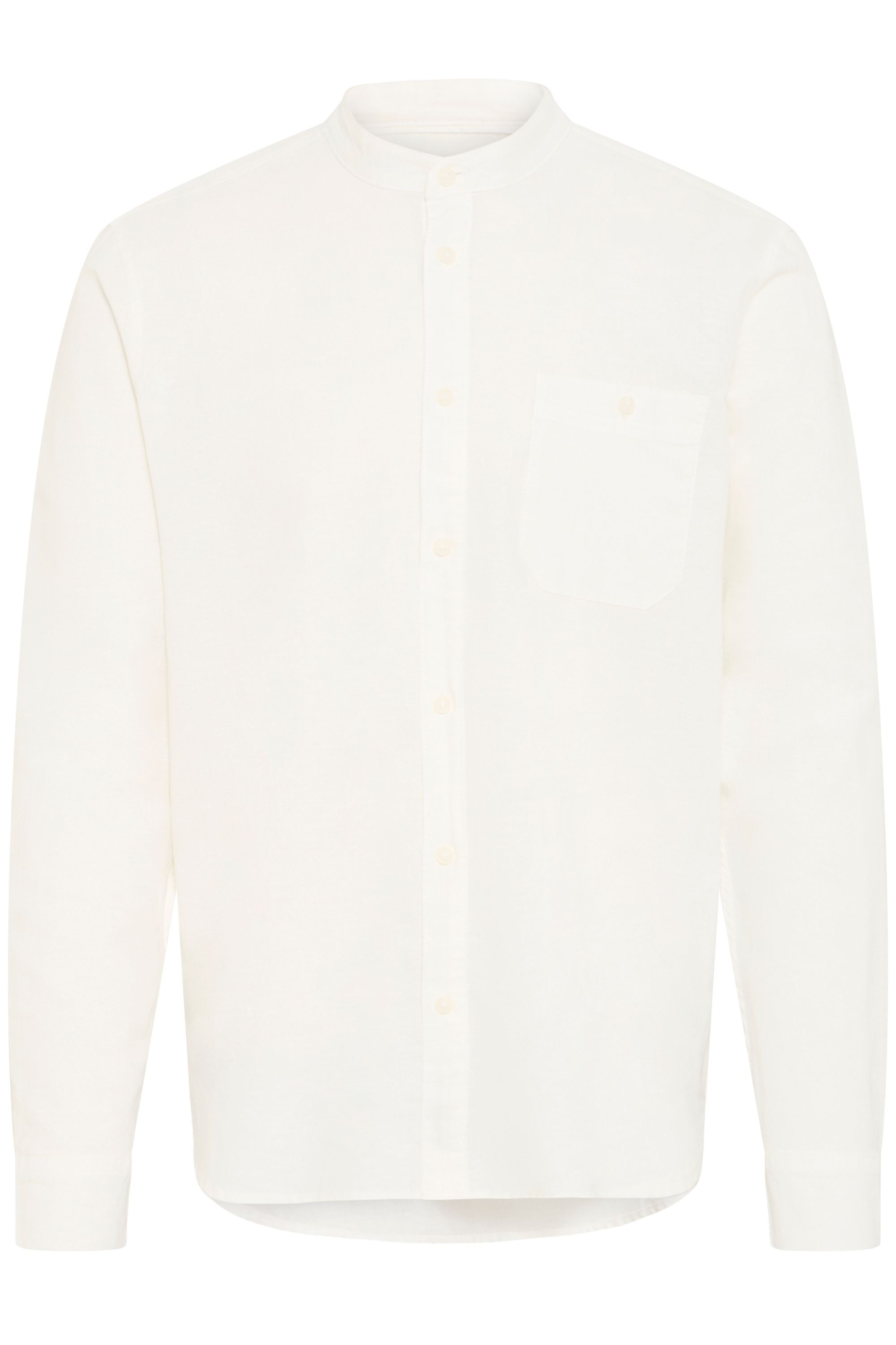 Blend Leinenhemd "BHBAY", Stilvolles Langarmhemd aus Leinenmix mit Brusttas günstig online kaufen