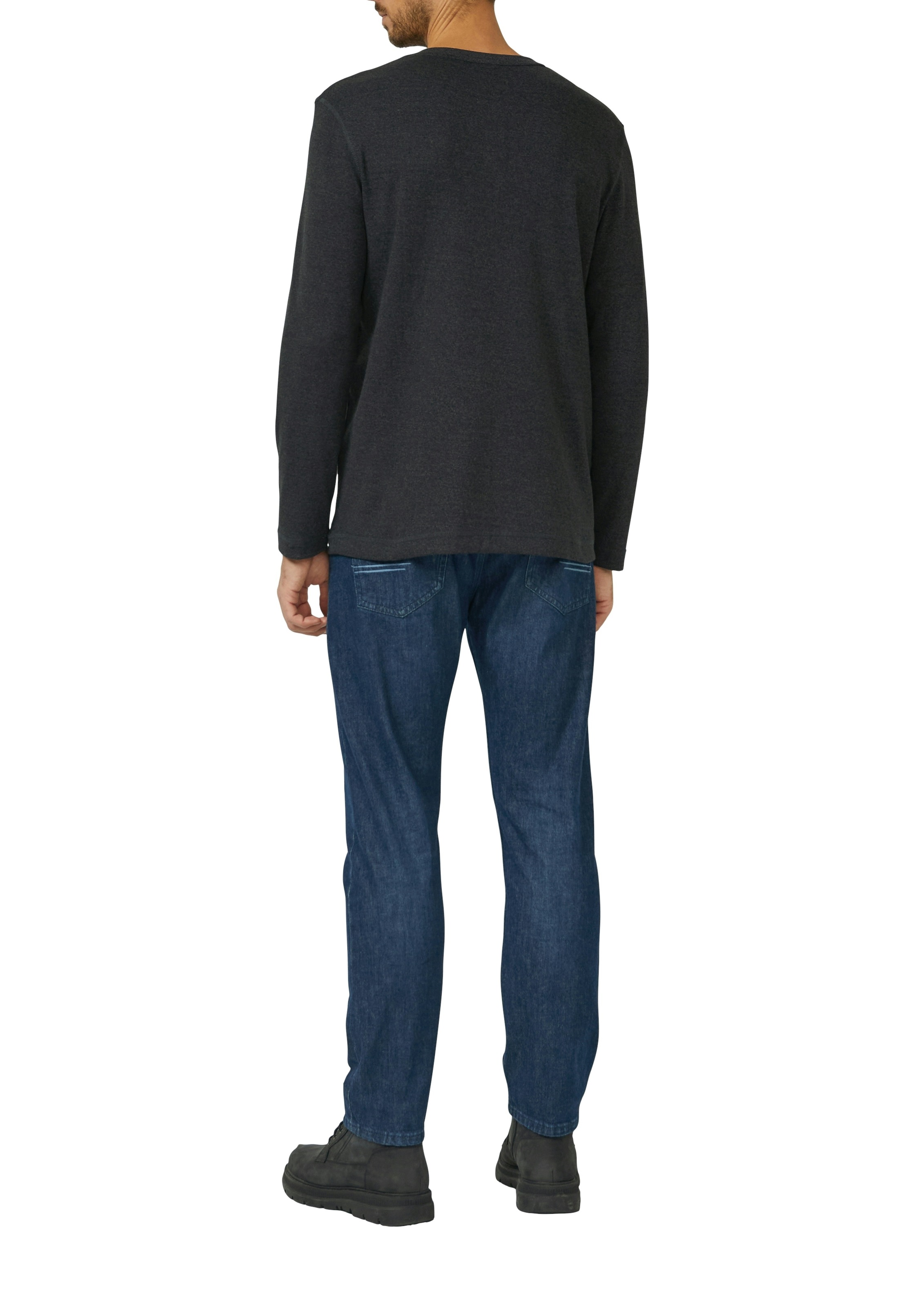 s.Oliver Langarmshirt mit Knopfleiste