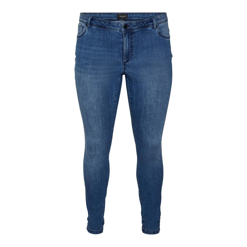 Vero Moda Curve Slim-fit-Jeans »VMFANYA SLIM JEANS MB GA CUR NOOS«