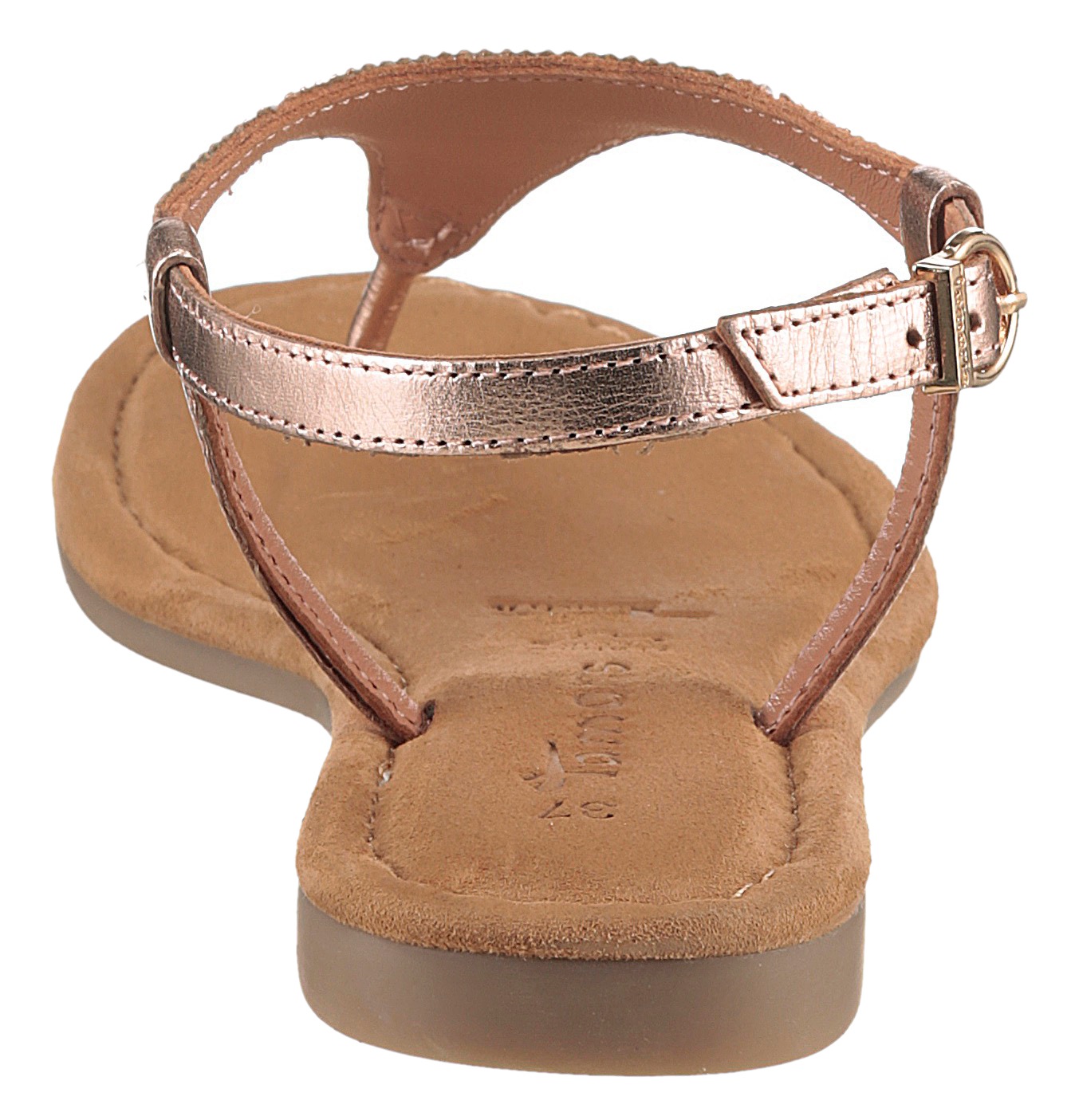 Tamaris Riemchensandale, Sandalette, Sommerschuh, Festtagsschuh, funkelnde Strasssteinchen