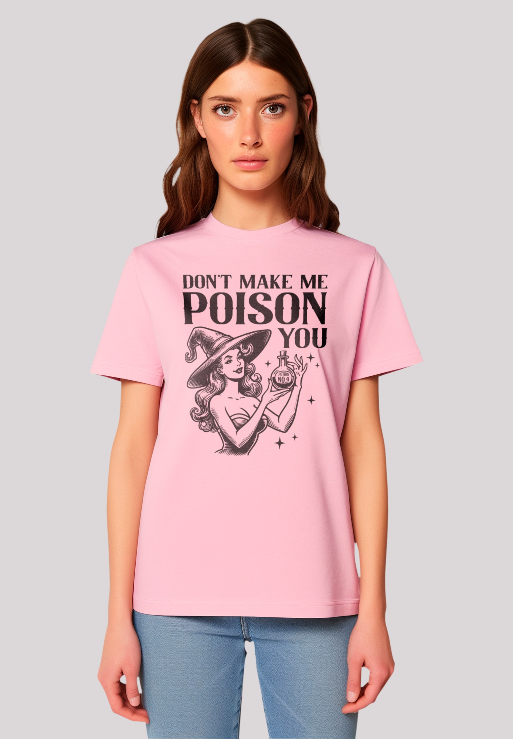 F4NT4STIC T-Shirt "Halloween Witch dont make me poison you", Premium Qualit günstig online kaufen