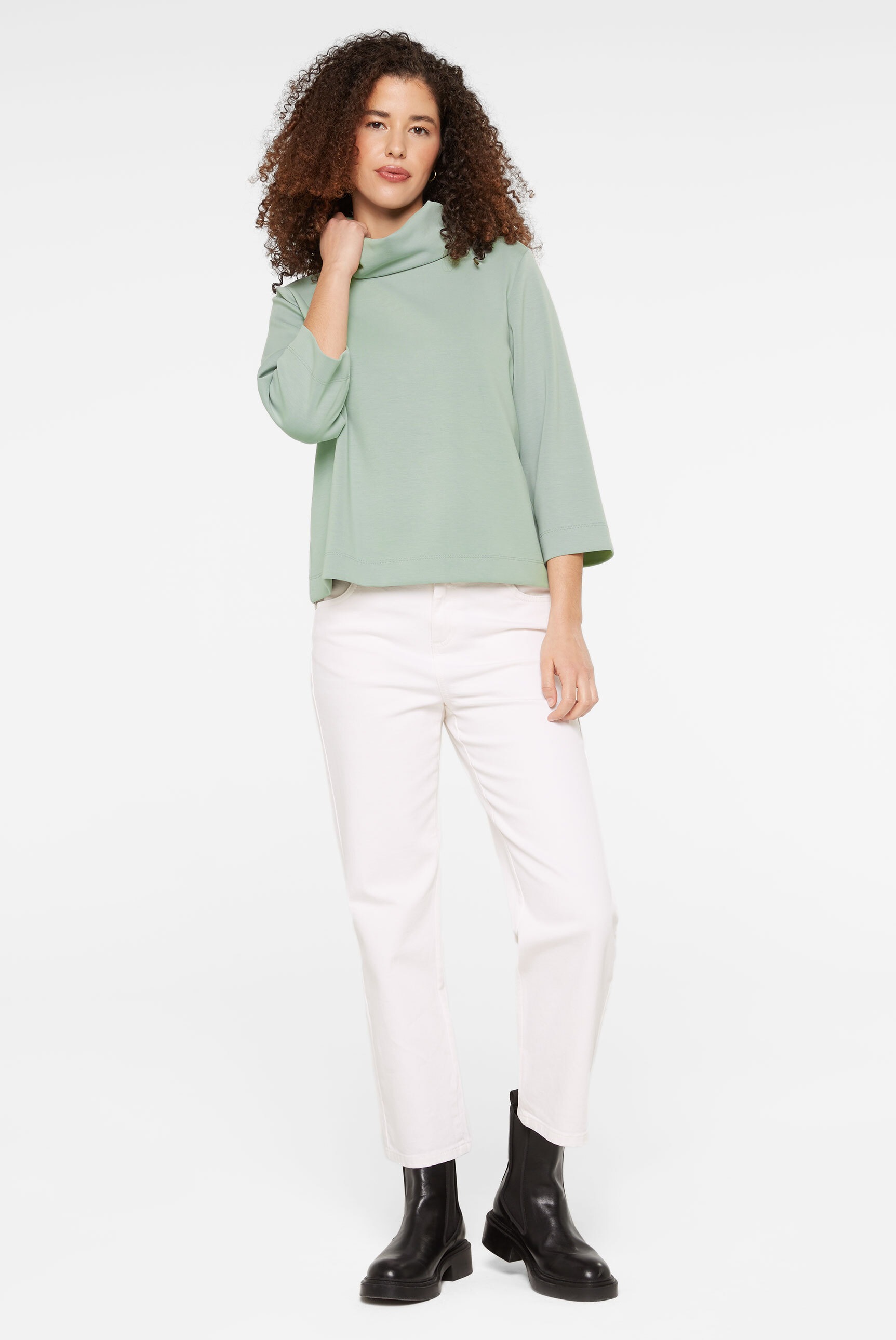SENSES.THE LABEL 3/4-Arm-Shirt