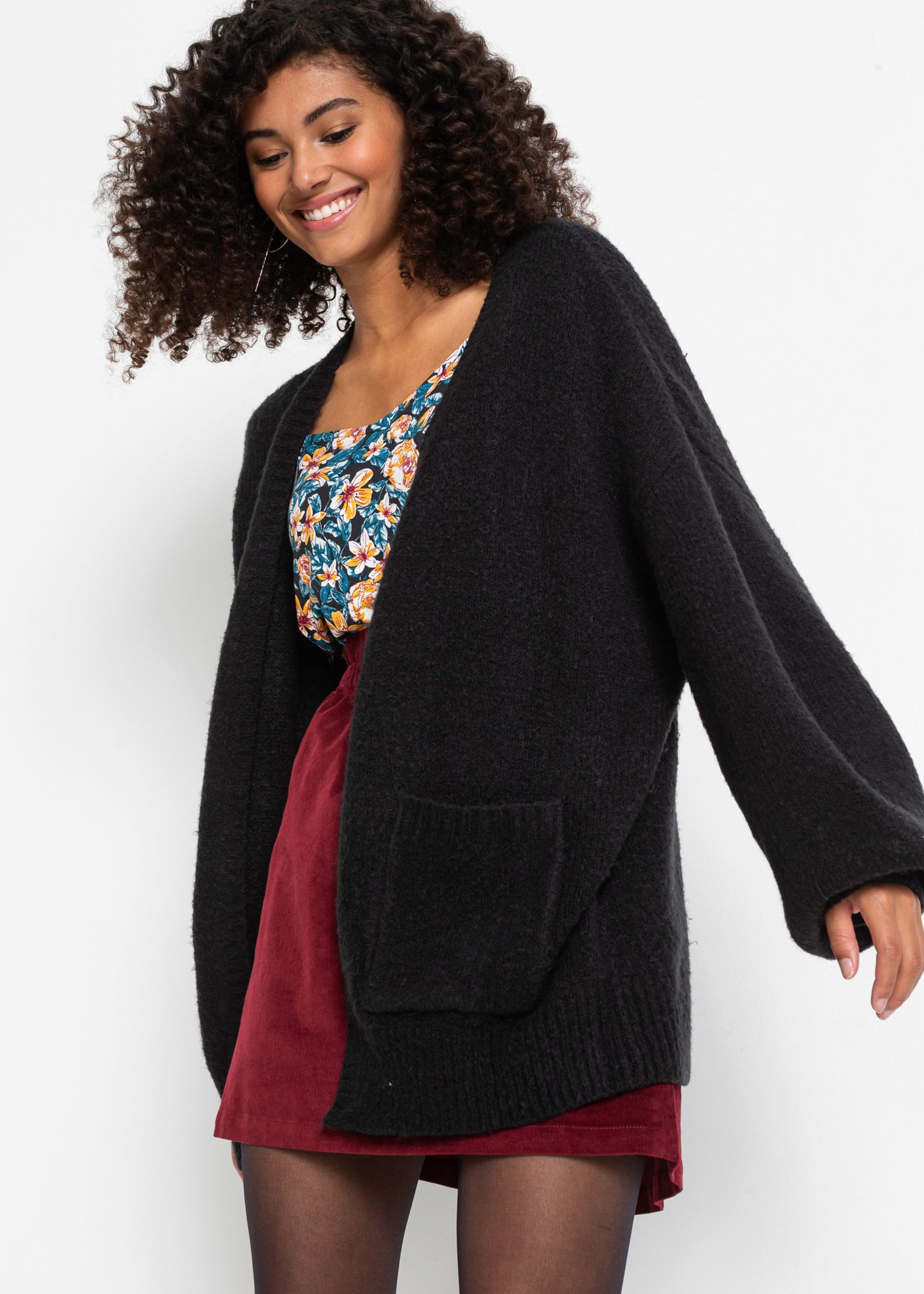 bonprix Strickjacke "Oversize-Strickjacke" Oversize-Strickjacke günstig online kaufen