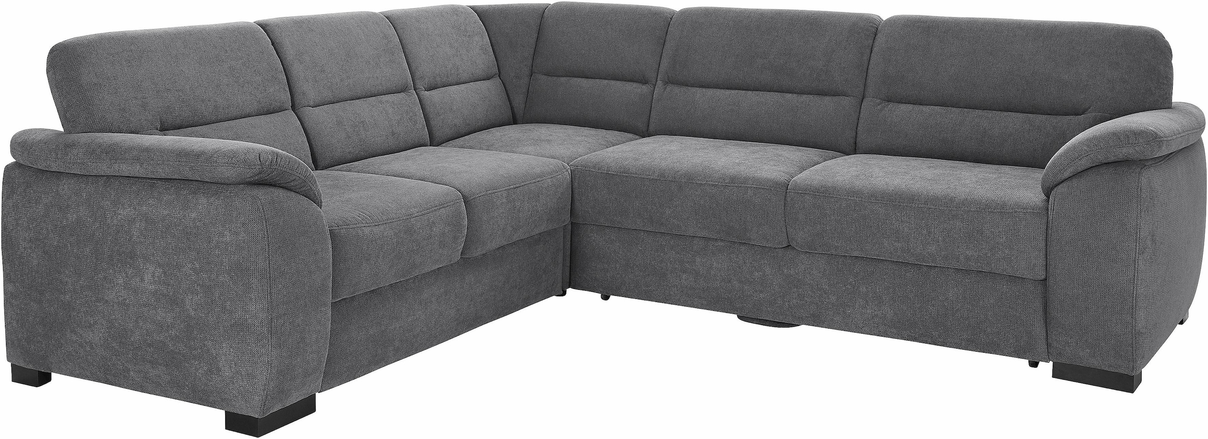 sit&more Ecksofa »Montego L-Form«, wahlweise mit Bettfunktion und Schubkasten