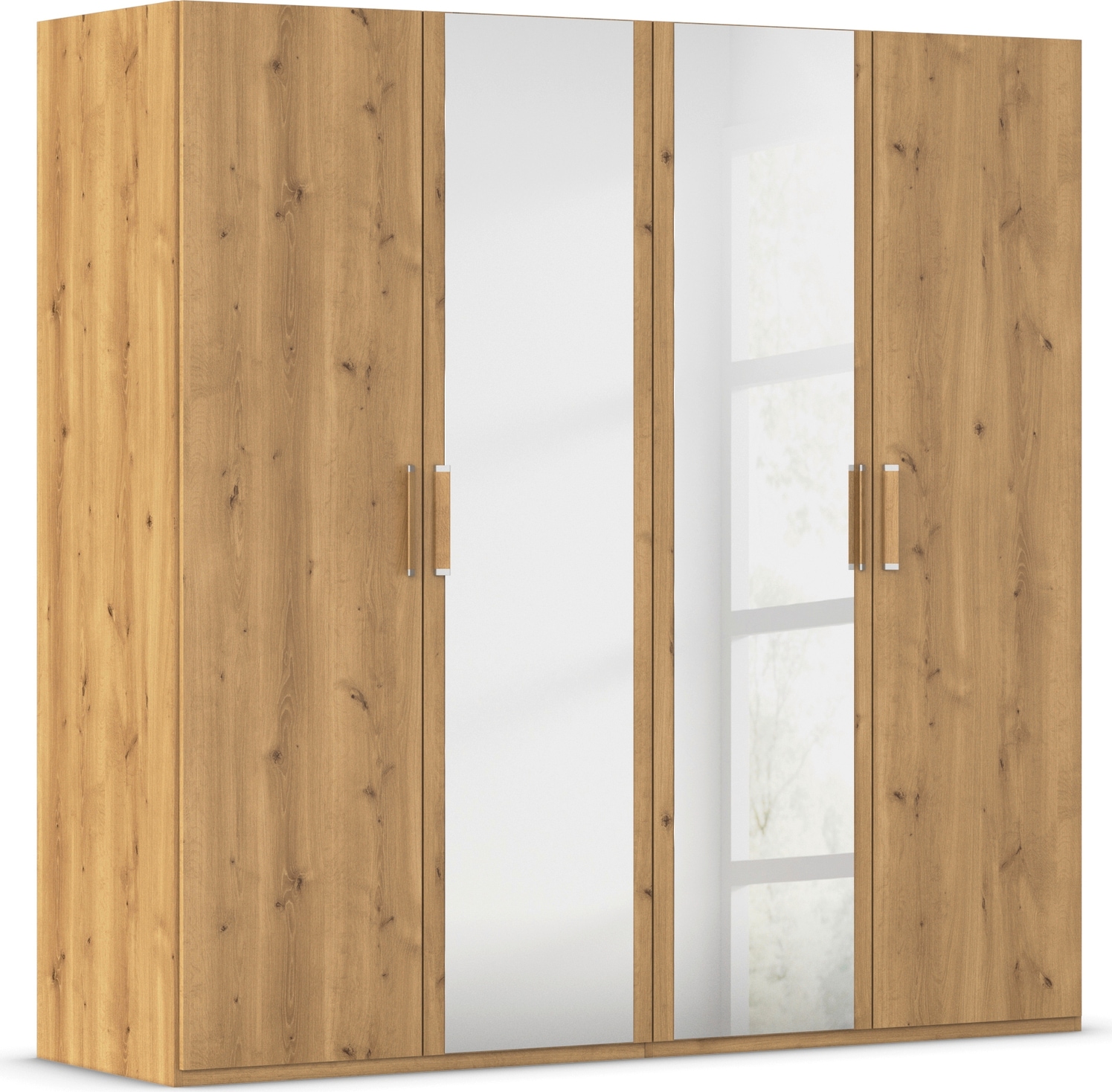 rauch Drehtürenschrank "Kleiderschrank Schrank Garderobe Schlafzimmerschrank EVELYN" in 2 Höhen 197 oder 210 cm erhältlich, inkl. SOFT-CLOSE-FUNKTION, in elegantem Stil, viel Stauraum 3 Breiten und 2 Höhen MADE IN GERMANY
