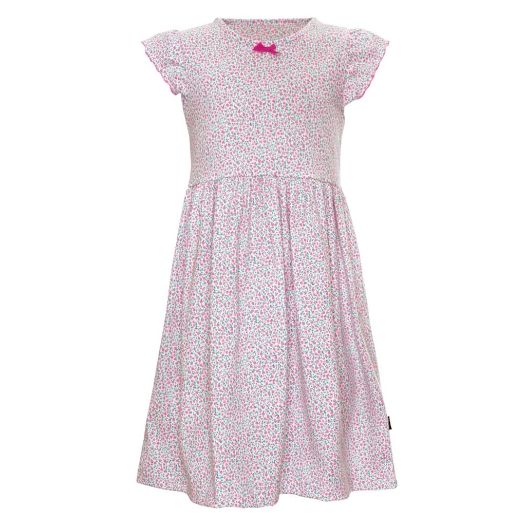 Trigema Jerseykleid »TRIGEMA Kleid mit Blumen-Muster«, (1 tlg.)