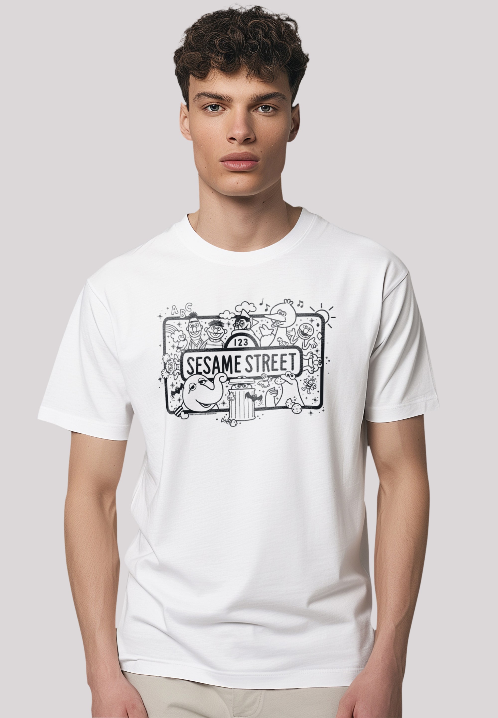 T-Shirt »Sesamstraße Sesame Team«, Premium Qualität,Nostalgie, Fernsehserie