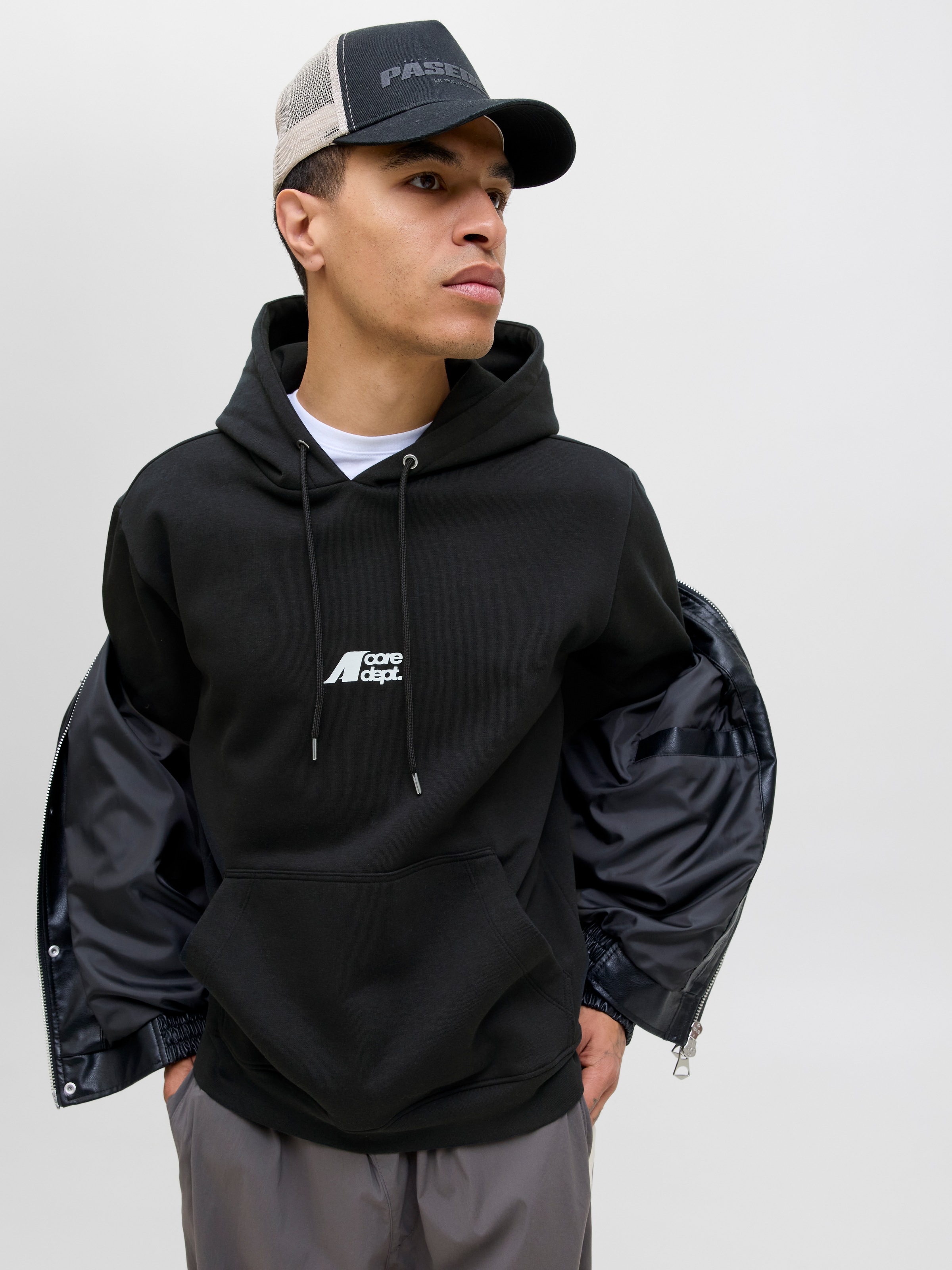 Jack & Jones Kapuzensweatshirt "JCOTIER PRINT SWEAT HOOD" günstig online kaufen