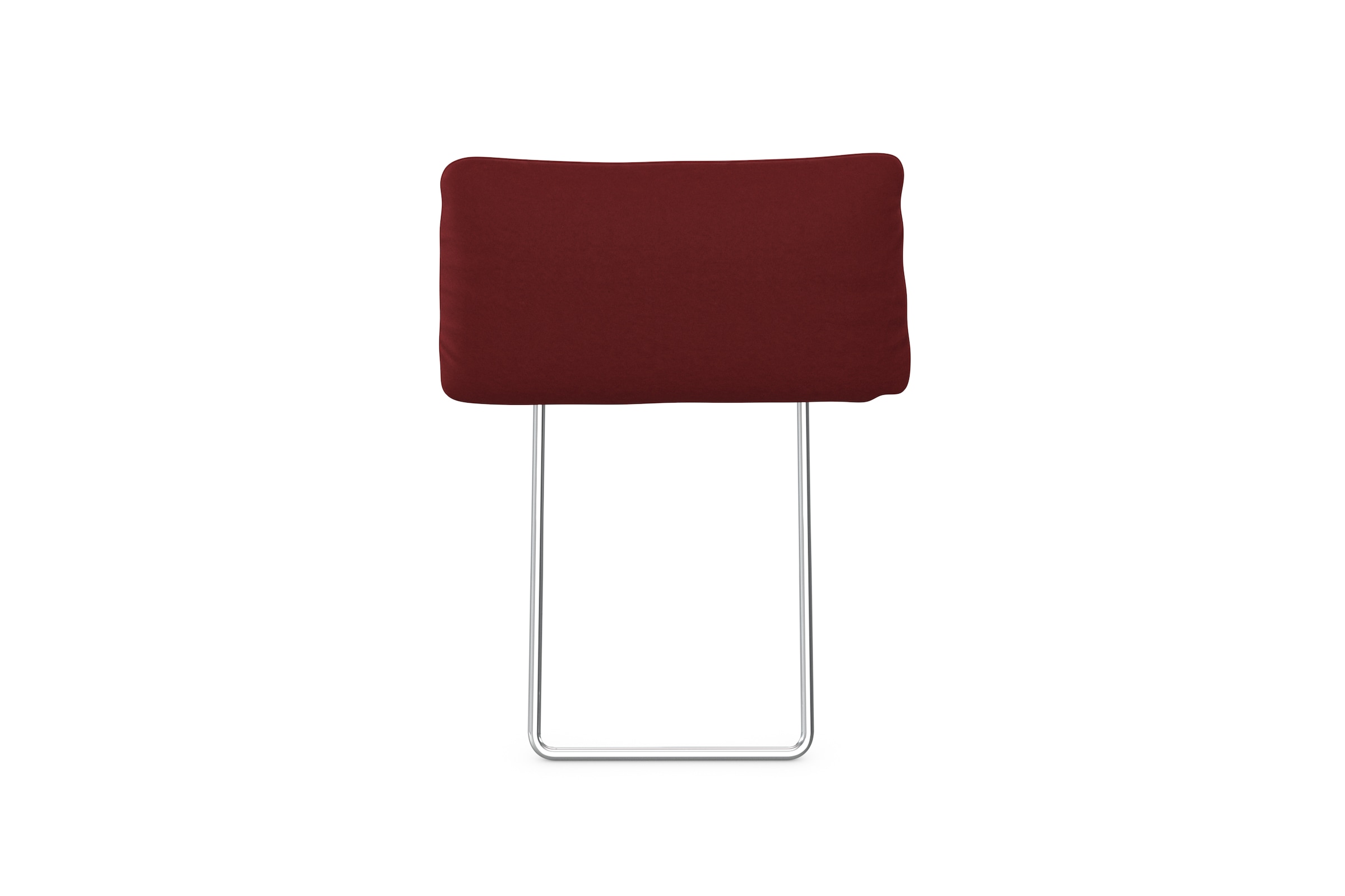 Kopfstütze HOME AFFAIRE, B:50cm H:25cm T:12cm, rot, 100% Polyester, Polsterauflagen, "Calando", passend zur Serie "Calando"