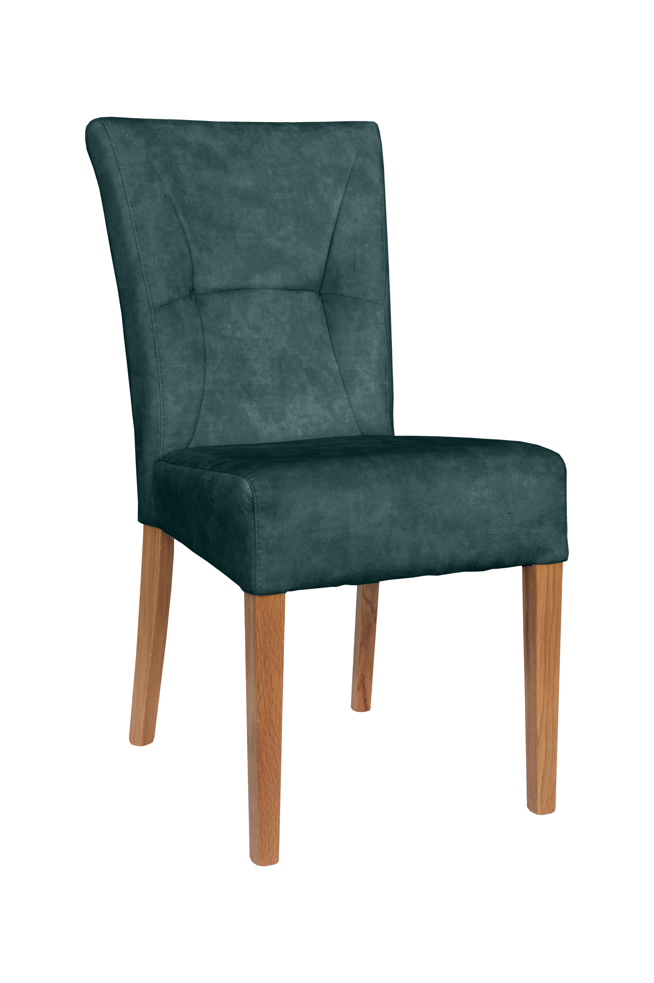 Home affaire 4-Fußstuhl "Henry" (Set) 2 Stk. Samtvelours Sitz und Rücken ge günstig online kaufen