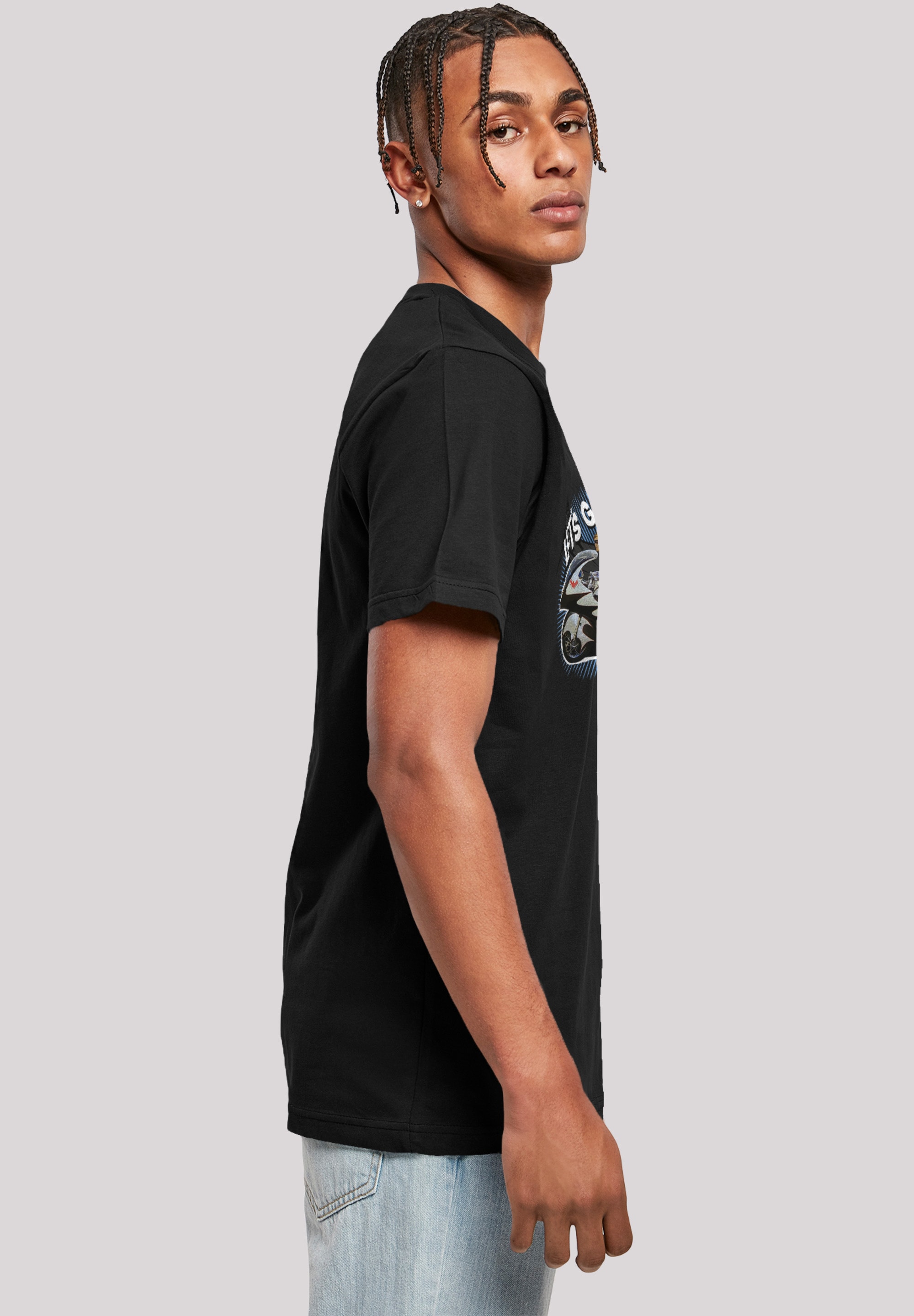 F4NT4STIC T-Shirt »Batman TV Serie Bat Bike Vintage«, Herren,Premium Merch,Regular-Fit,Basic,Bedruckt