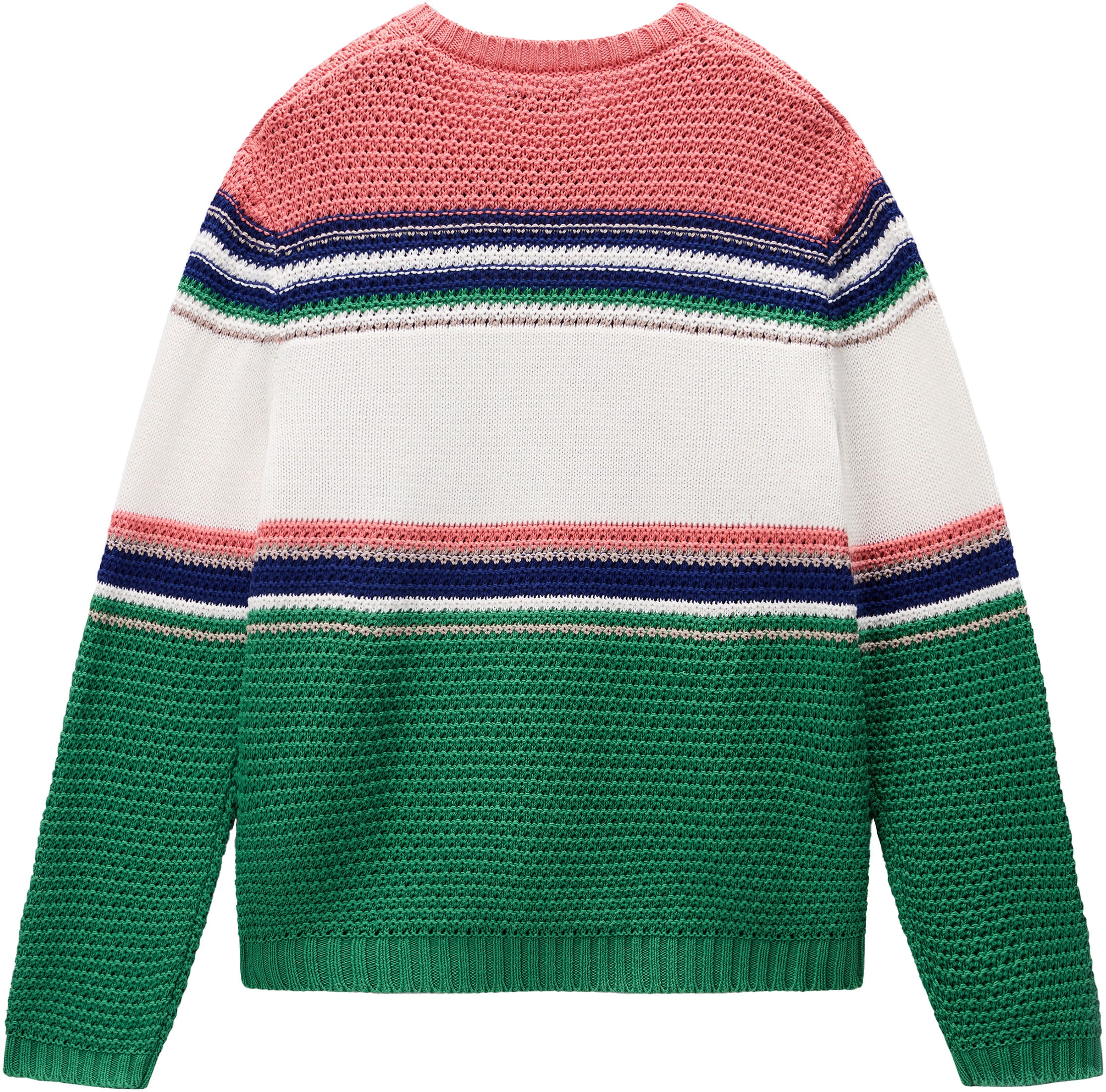Napapijri Strickpullover »D-AULLA C W 81S STRIPE 81S«, Mit Rundhalsausschnitt