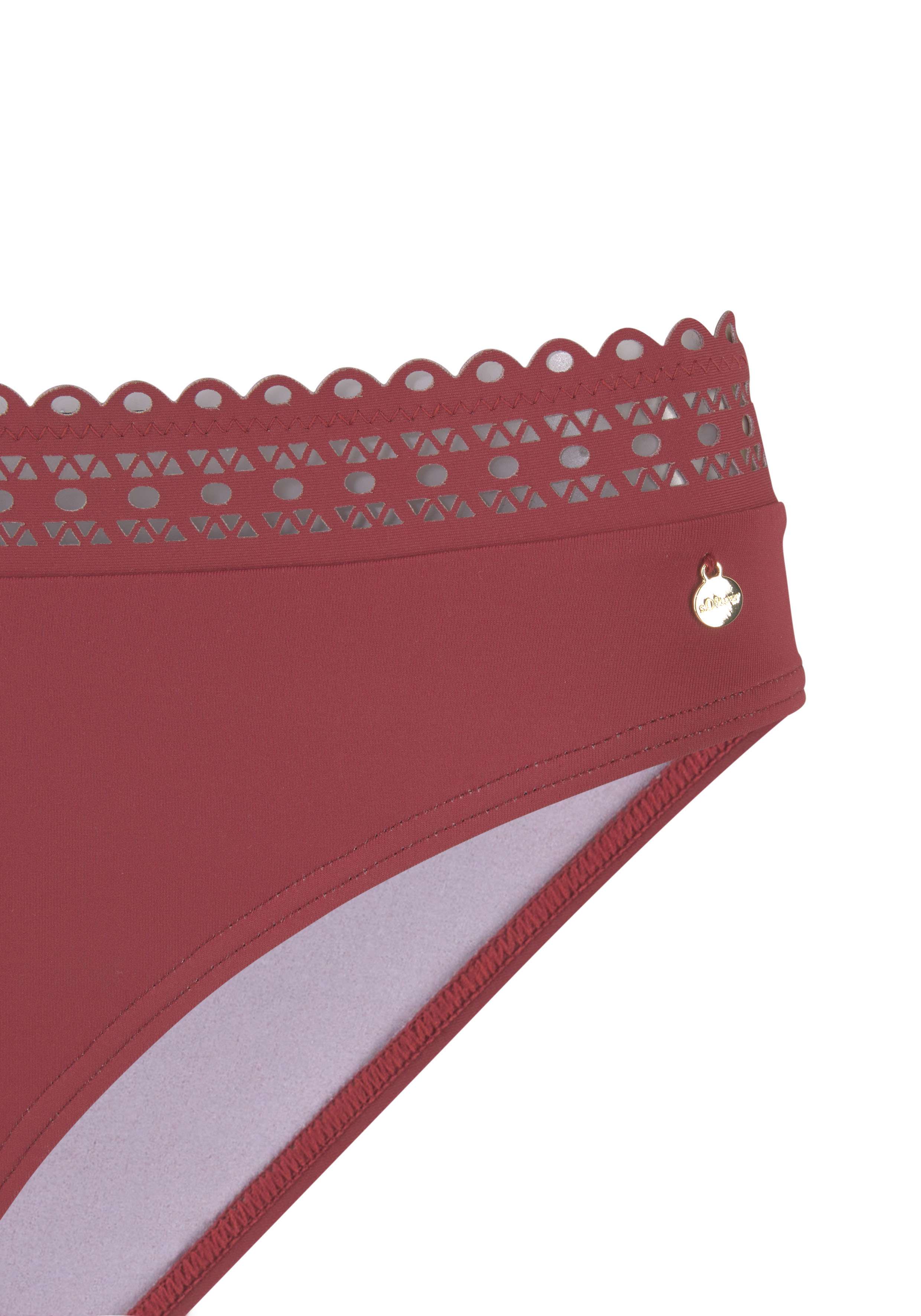 Thumbnail - s.Oliver Bikini-Hose "Aiko", mit Häkeloptik