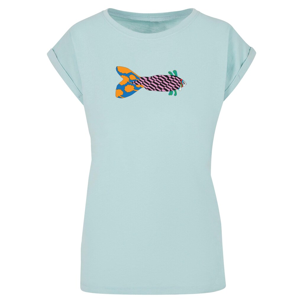 Merchcode T-Shirt »Damen Ladies Yellow Submarine - Fish No. 1 T-Shirt«, (1 tlg.)