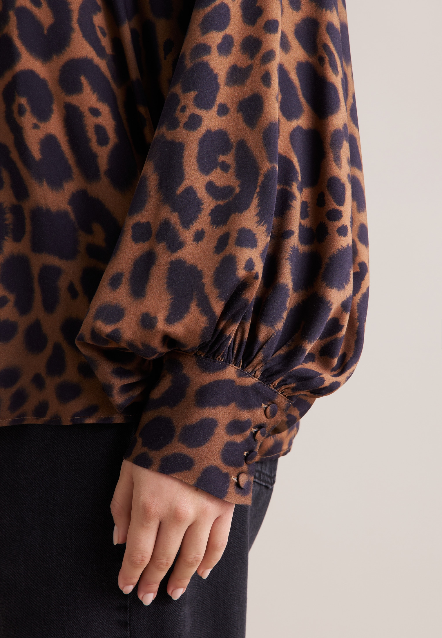 seidensticker Klassische Bluse »Schwarze Rose« 1/1 Druck