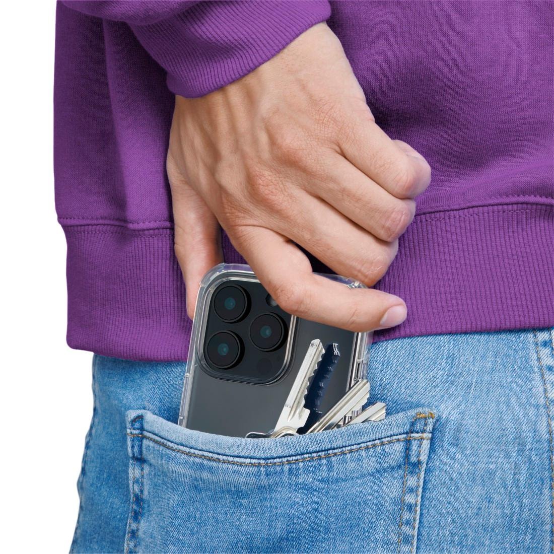 Hama Smartphone-Hülle »Handyhülle „Extreme Protect“ für iPhone 16 Pro Max (stoßfest, D3O)«, iPhone 16 Pro Max, 17,5 cm (6,9 Zoll)