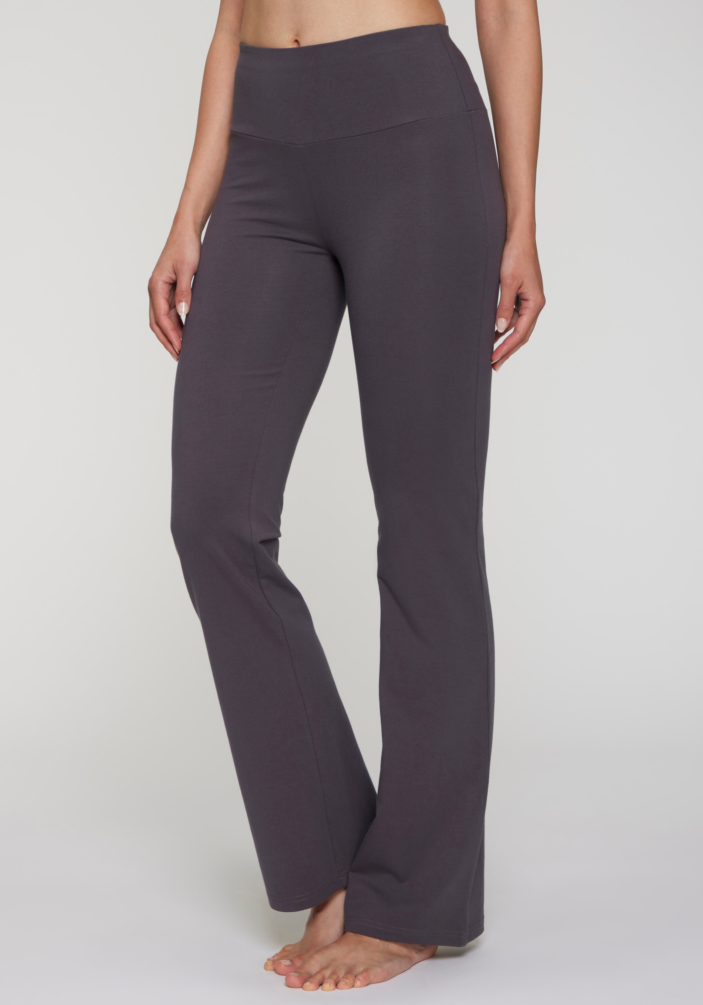 LASCANA ACTIVE Jazzpants mit breitem Bündchen günstig online kaufen