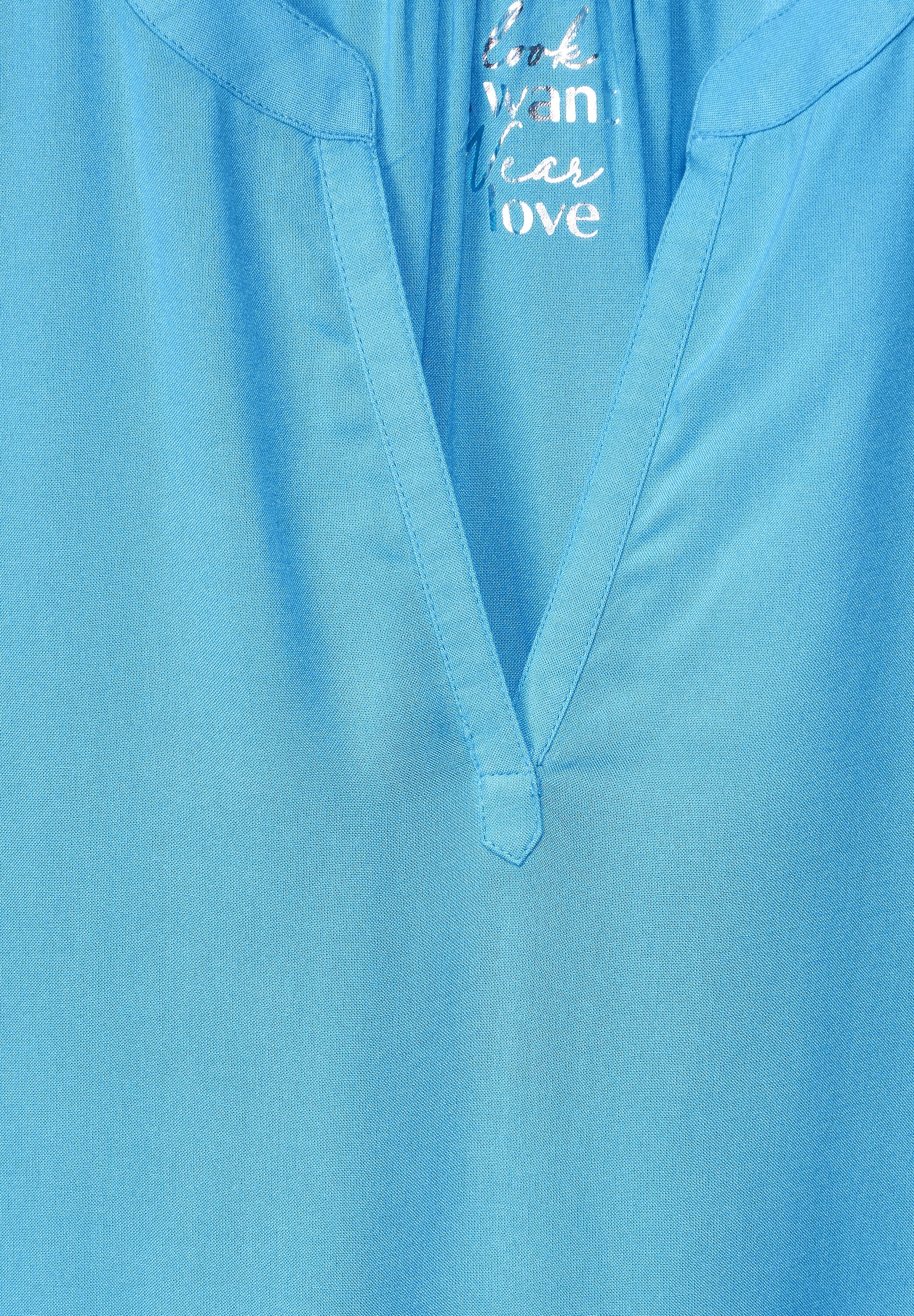 STREET ONE Shirtbluse, in Unifarbe kaufen | BAUR