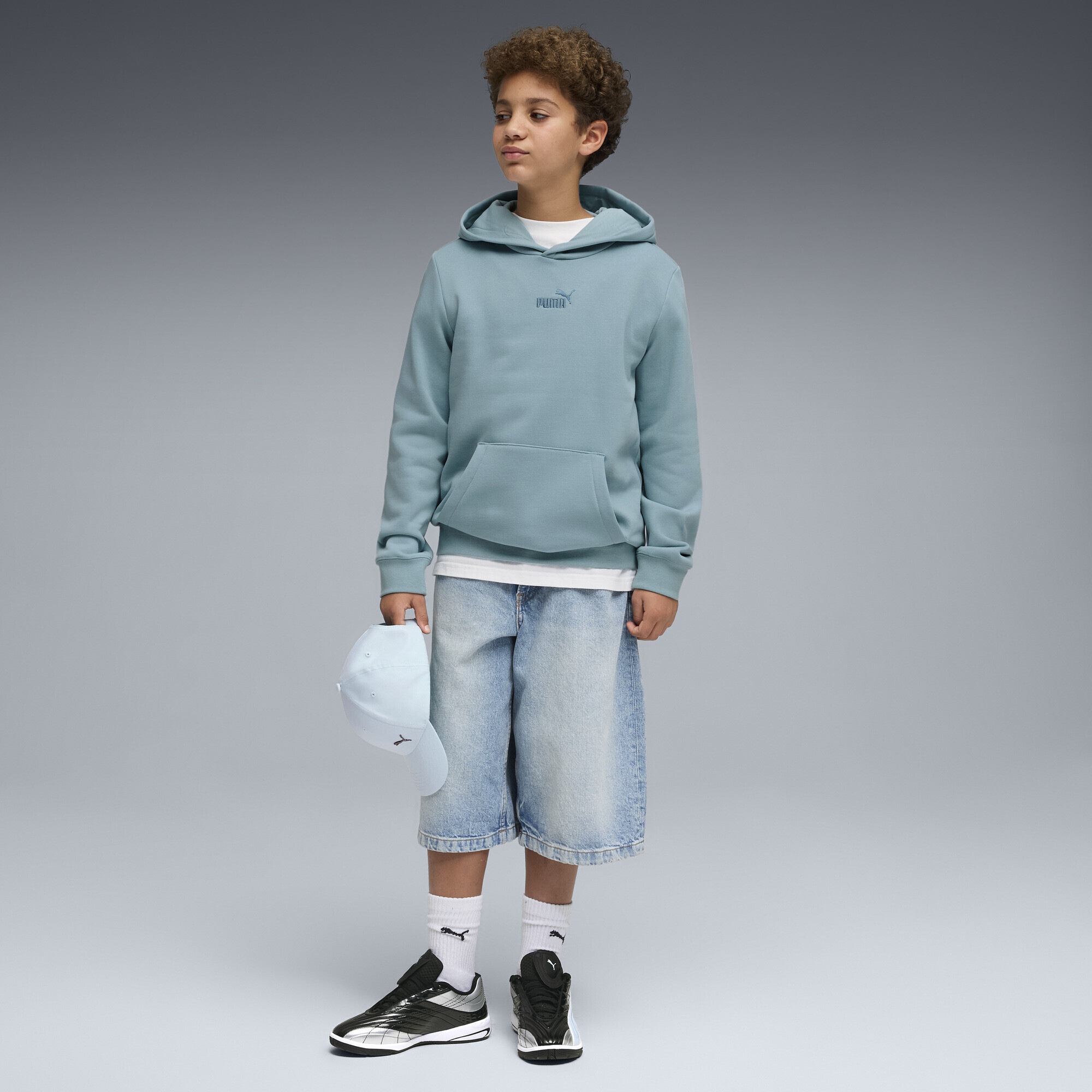 PUMA Hoodie »Essentials No.1 Logo Fleece Hoodie Jungen«
