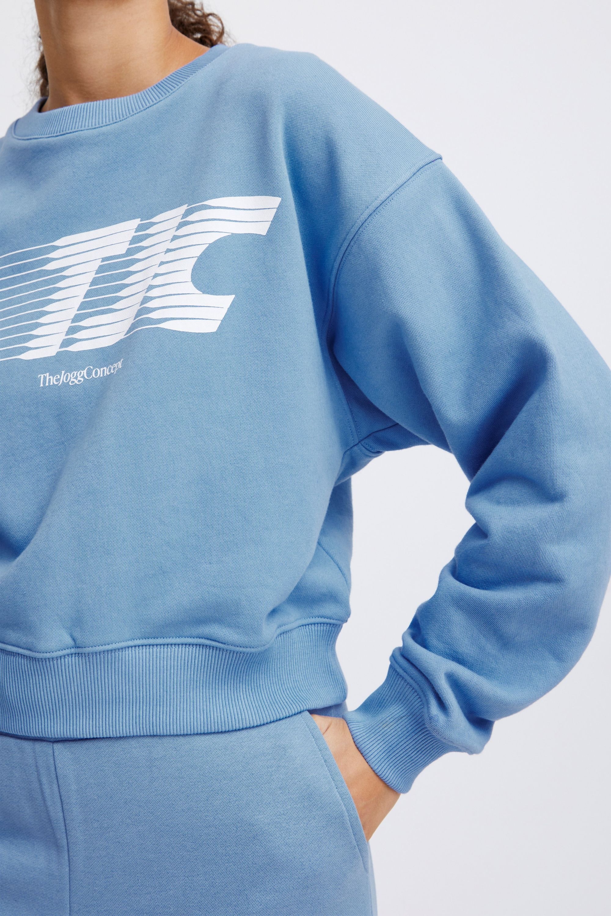 TheJoggConcept Rundhalspullover »Sweatshirt JKSaki«