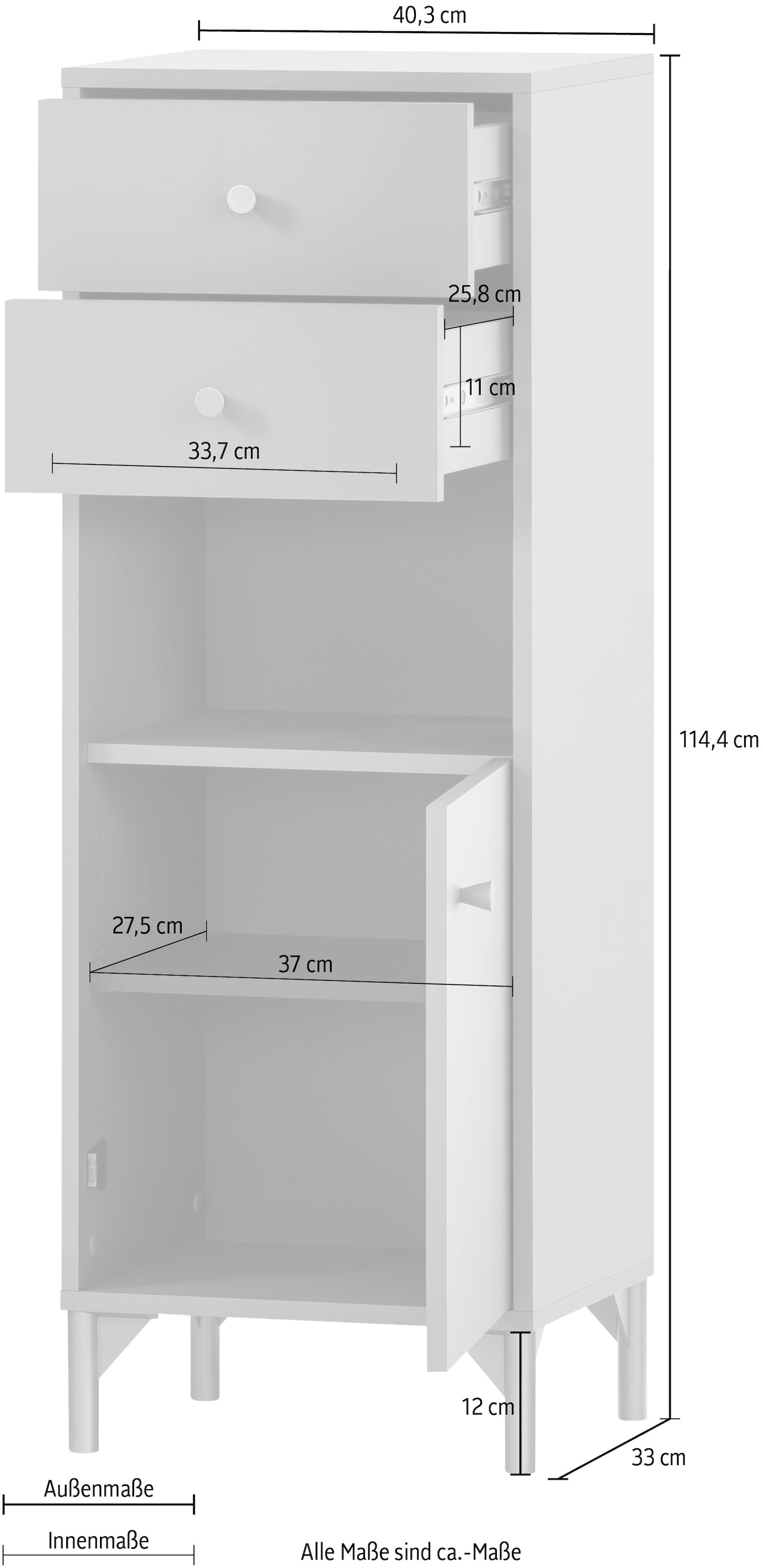 Schildmeyer Midischrank »Ando«