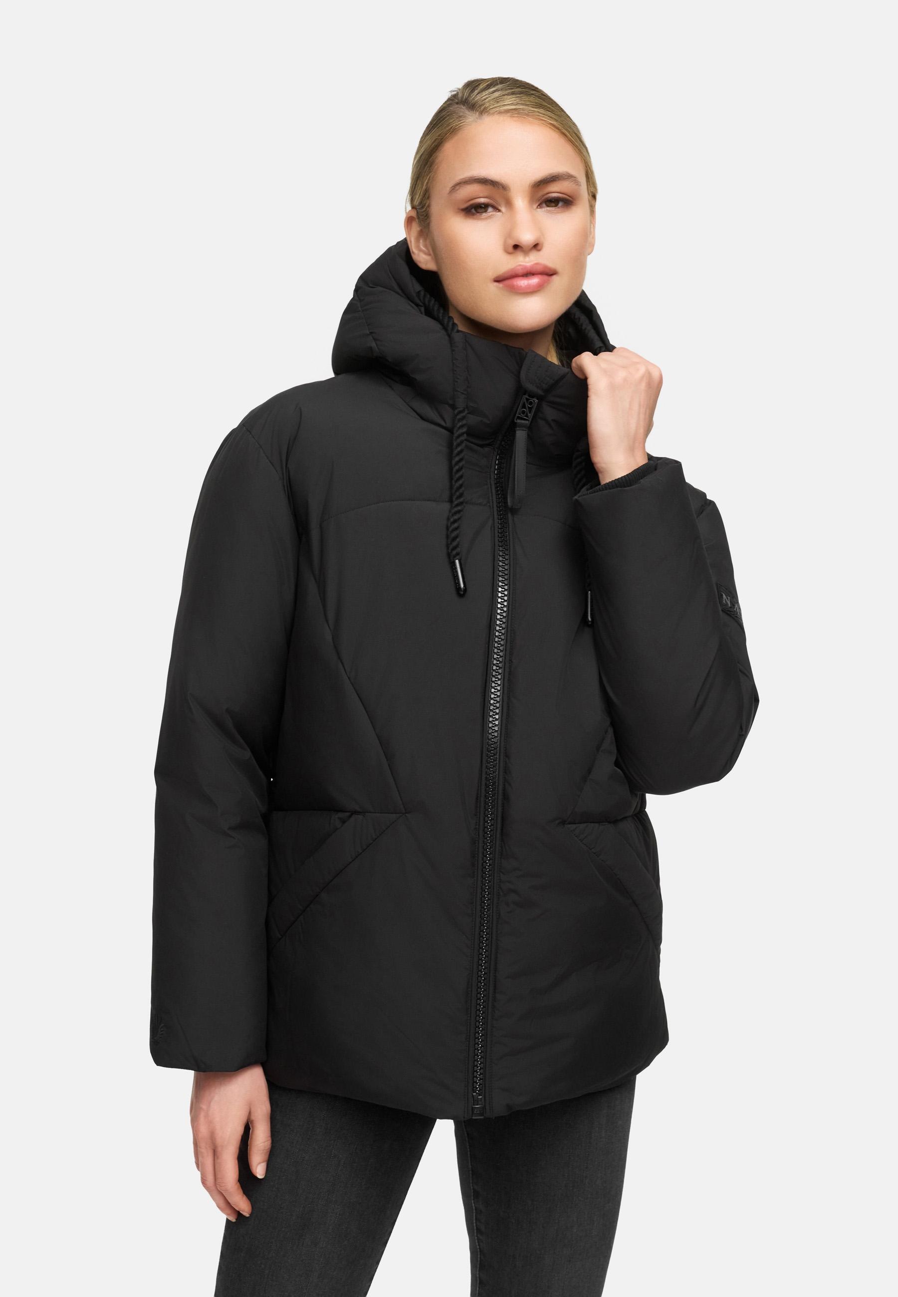 Navahoo Steppjacke »Pastellzauber 14«, mit Kapuze, Winterjacke mit Kapuze