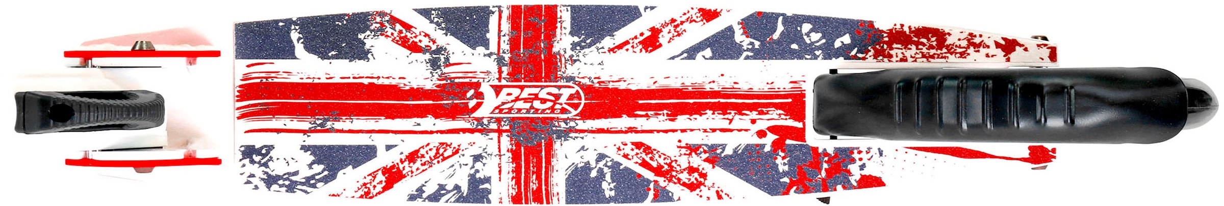 Best Sporting Cityroller »City-Scooter weiß blau England«