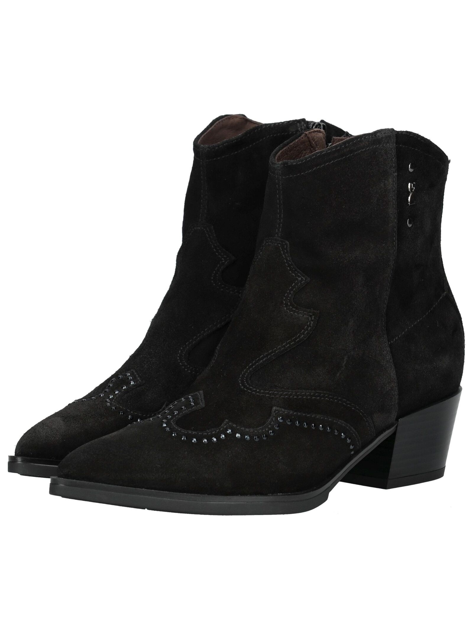 Nero Giardini Bikerboots »Nero Giardini Stiefelette Veloursleder«