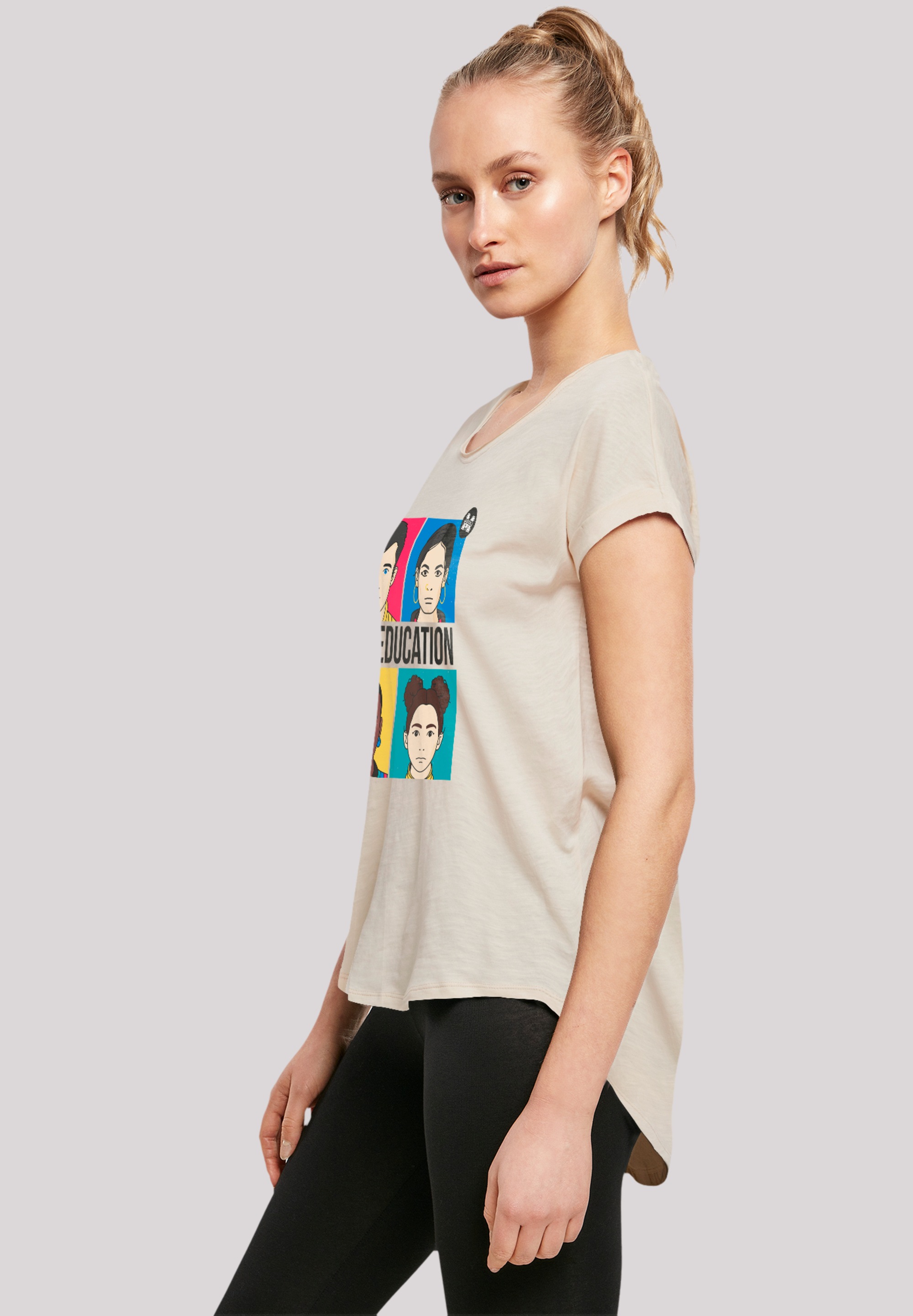 F4NT4STIC T-Shirt »Sex Education Teen Illustrated Netflix TV Series«, Premium Qualität