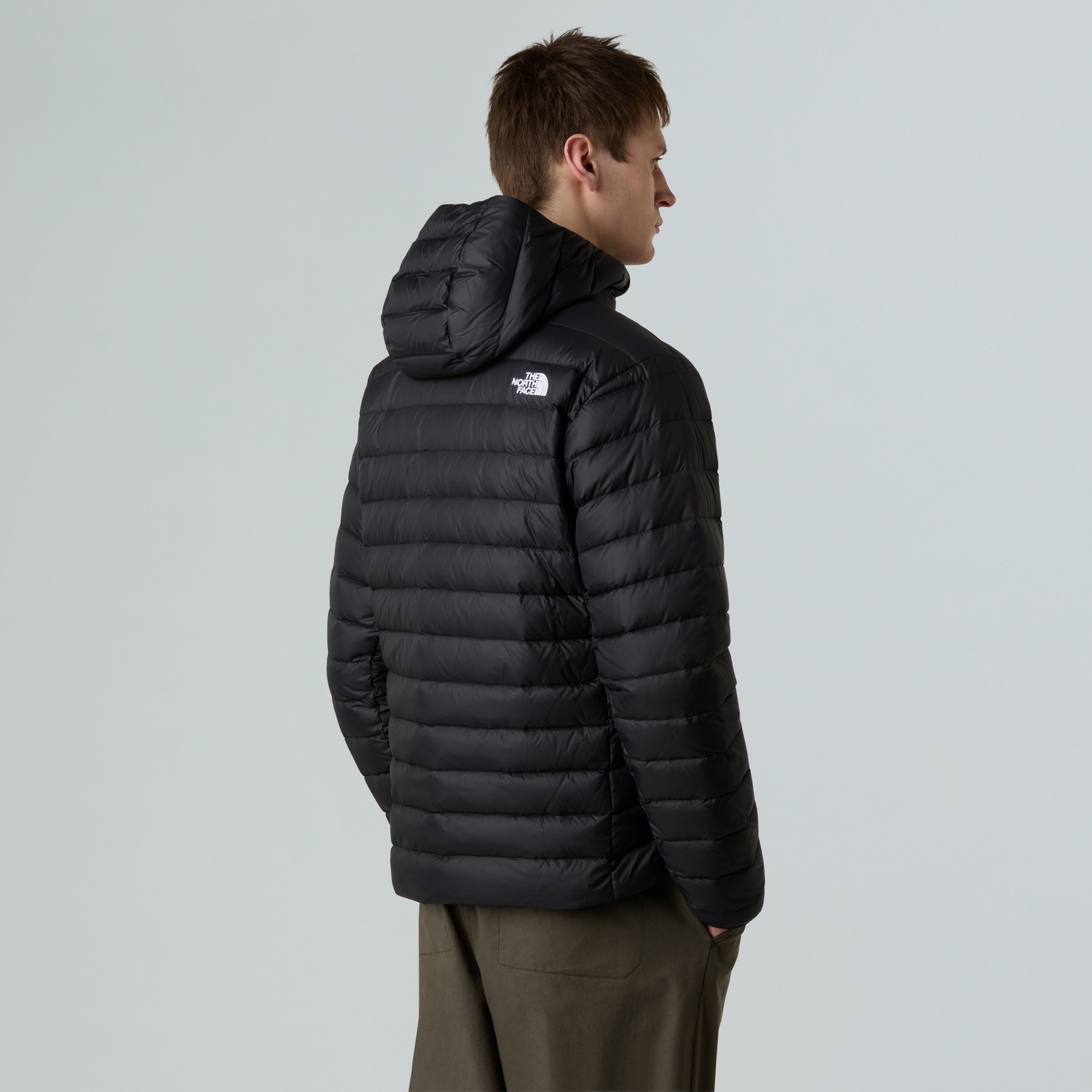 Thumbnail - The North Face Daunenjacke "M CLASSIC DOWN HOODED JACKET" 1 Stk. tlg. für niedrige Temperaturen, aus Nylon, sportlicher ...