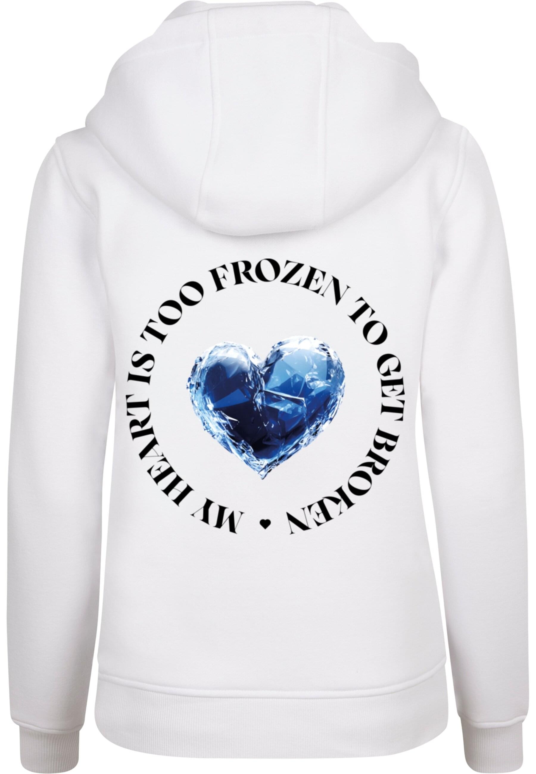 Miss Tee Kapuzenpullover "Miss Tee Damen Too Frozen Hoody" 1 Stk. günstig online kaufen