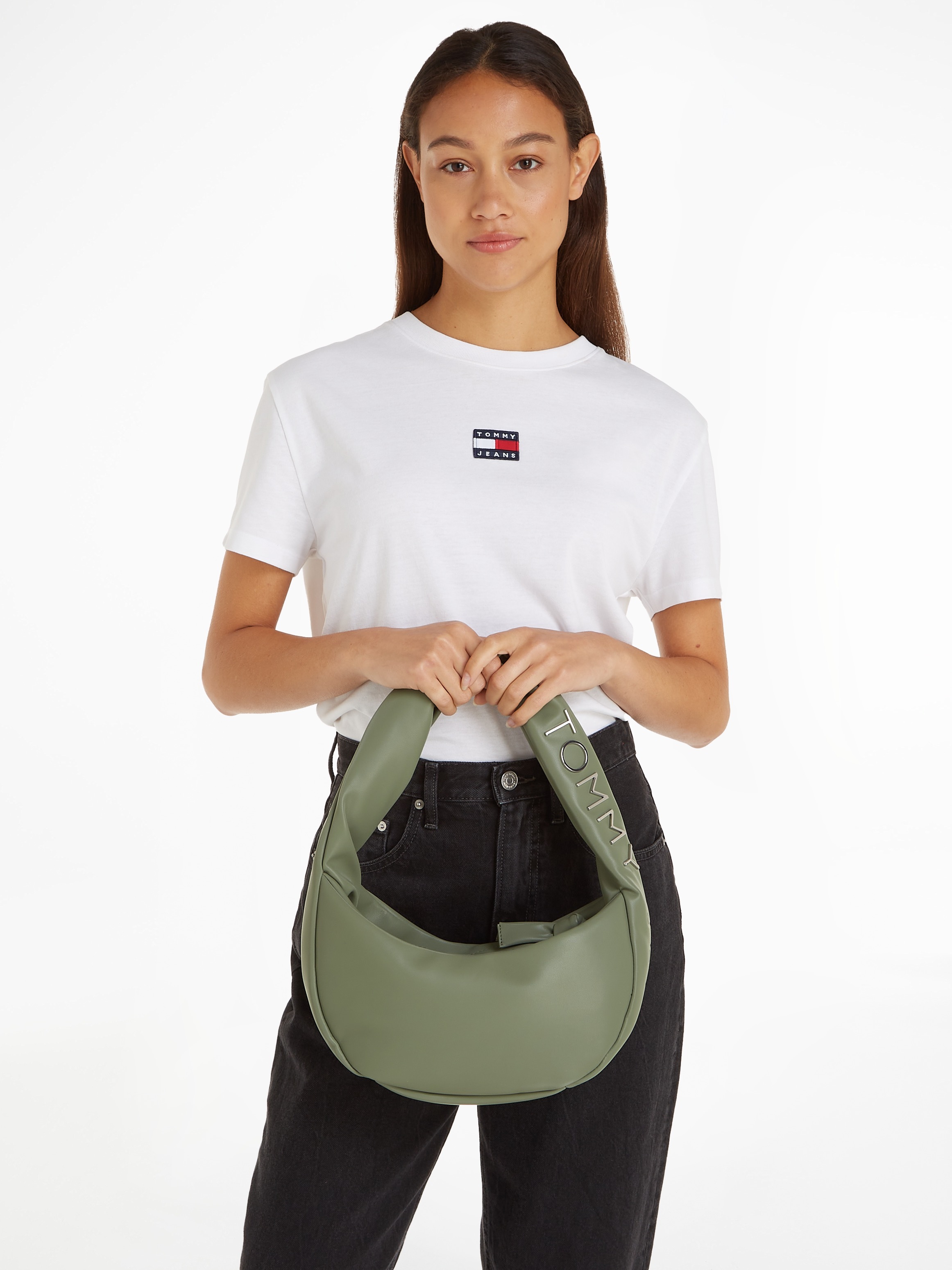 Tommy Jeans Schultertasche, Handtasche Damen Henkeltasche Tasche Damen günstig online kaufen