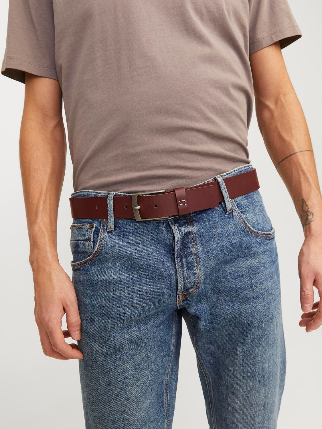 Jack & Jones Ledergürtel "JACDALLAS BELT NOOS" günstig online kaufen