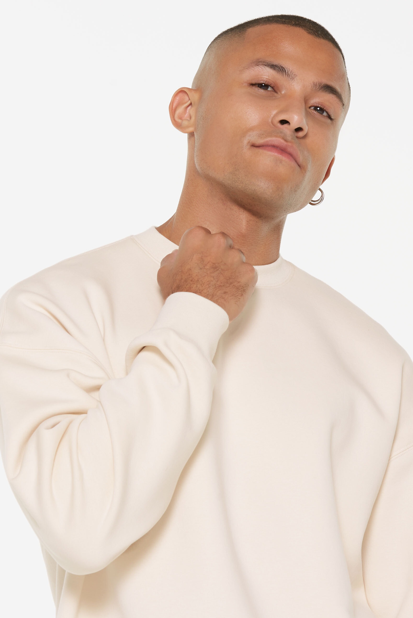 Harlem Soul Sweater, mit überschnittenen Schultern