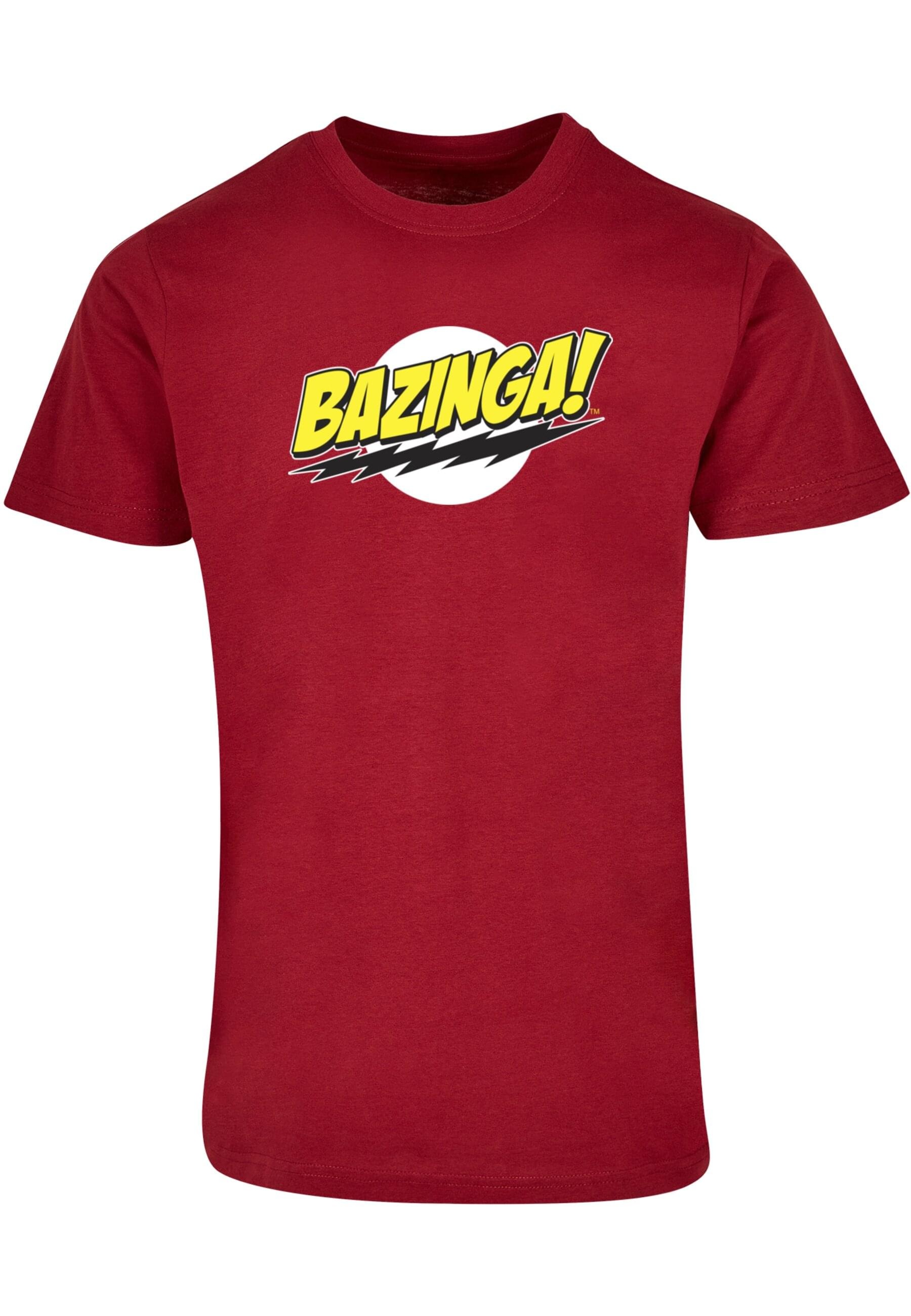 ABSOLUTE CULT T-Shirt "ABSOLUTE CULT Herren Big Bang Theory - Bazinga Basic günstig online kaufen