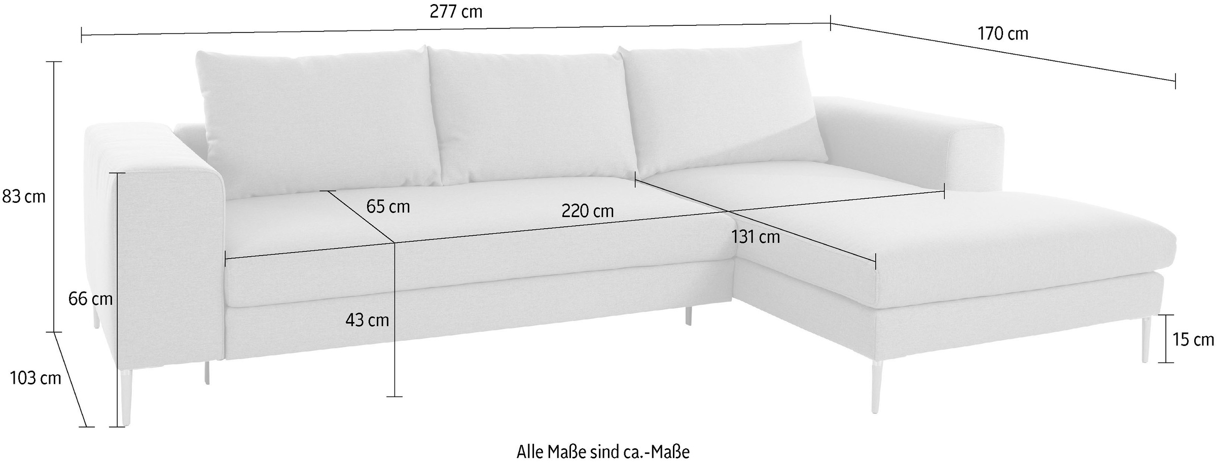 OTTO products Polsterecke »Finnja, L-Form«