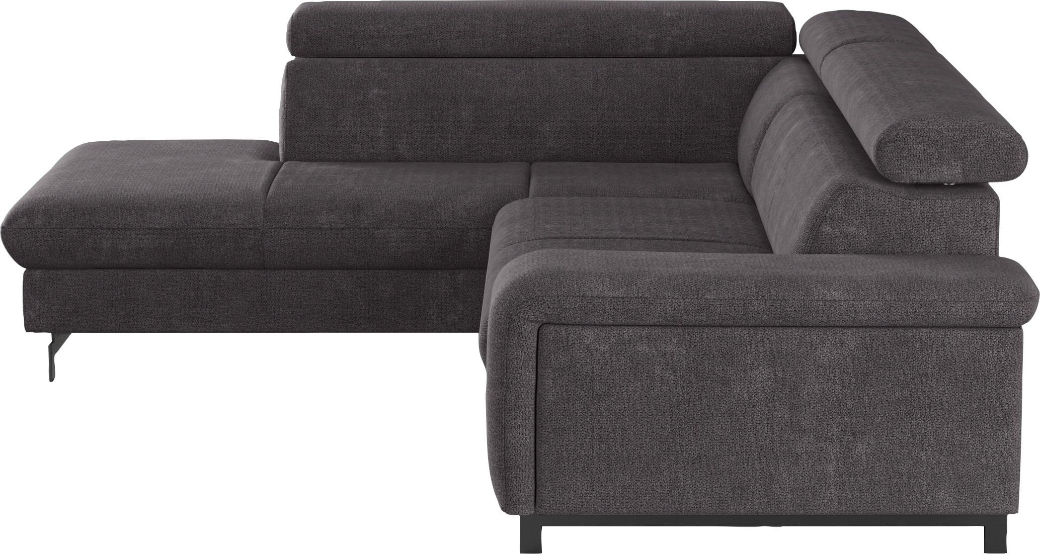 COTTA Ecksofa »Emma L-Form«, mit Kopfteilverstellung, wahlweise mit Bettfunktion & Bettkasten