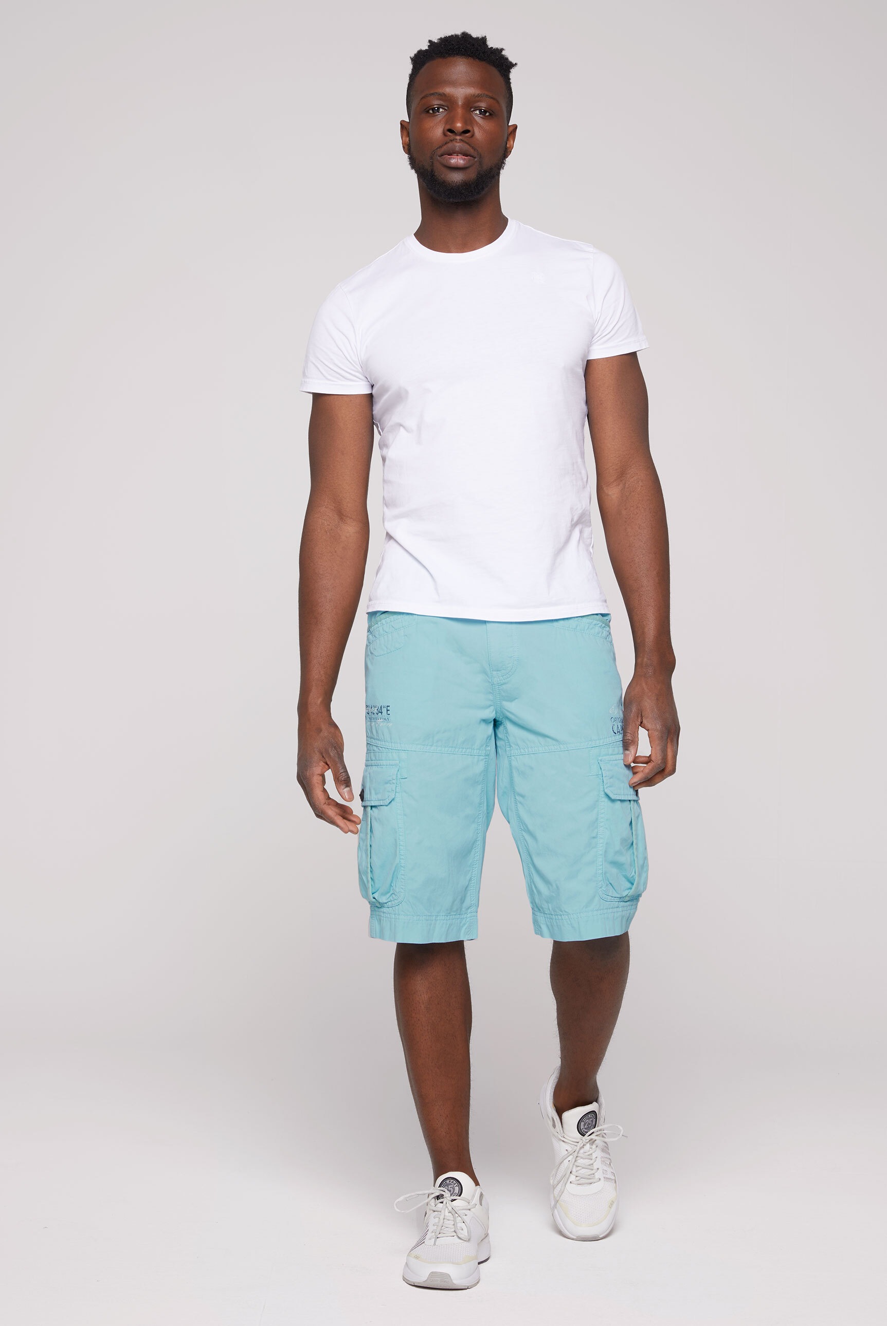 CAMP DAVID Cargoshorts, mit Bindeband innen am Bund