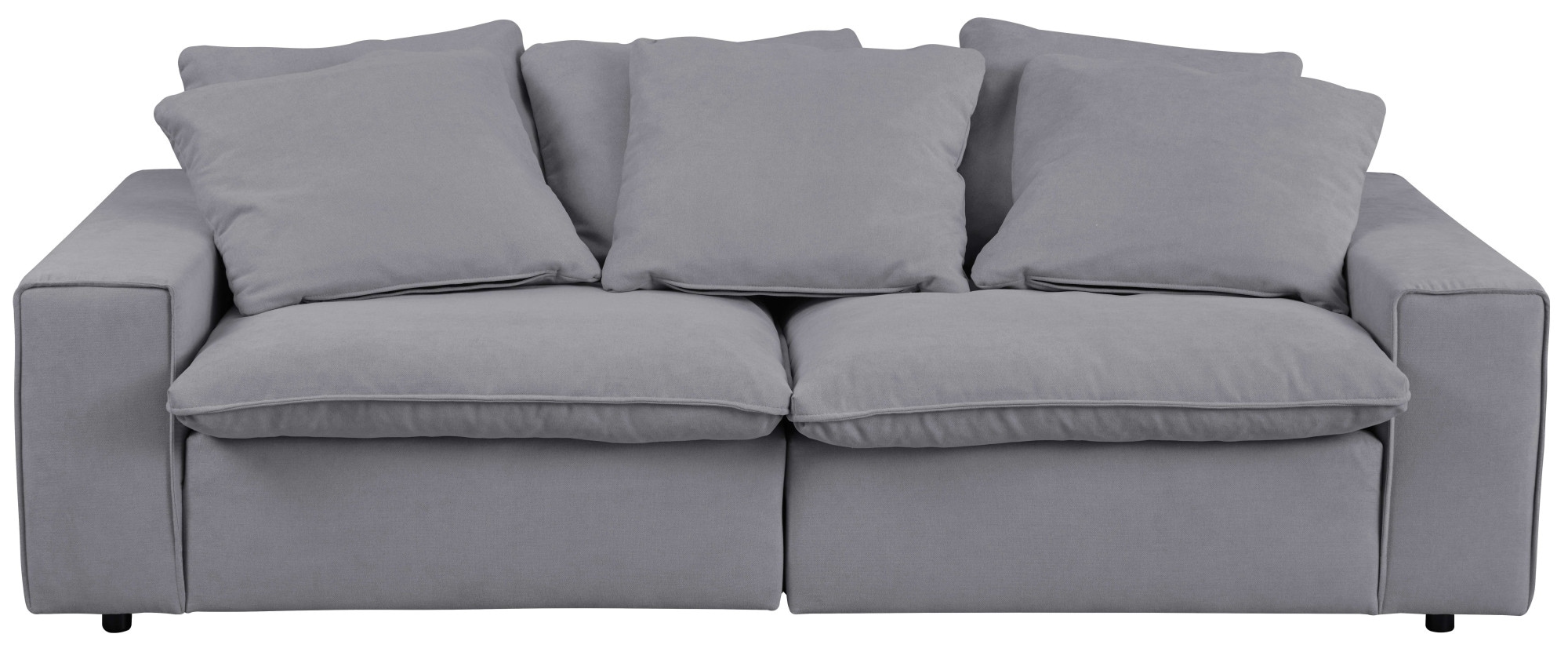 andas 3-Sitzer »Venslev«, Lounge-Sofa, mit extra tiefer Sitzfläche und losen Kissen