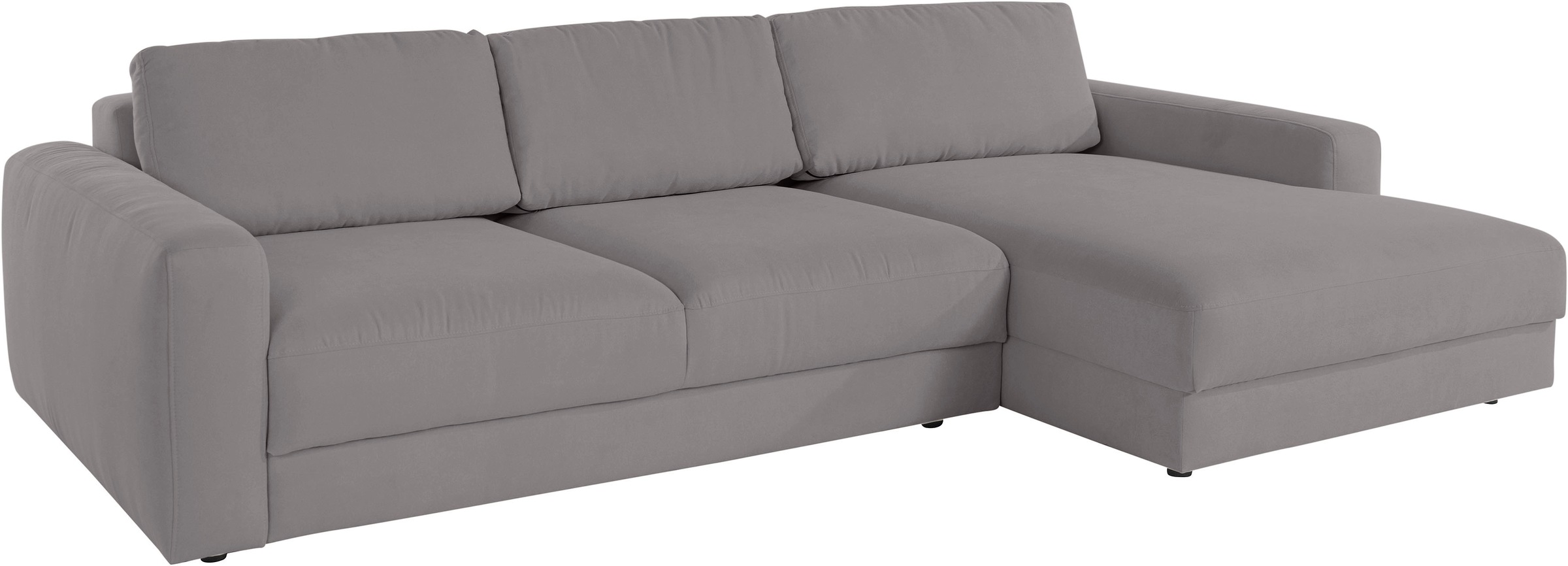 Places of Style Ecksofa »Bloomfield, L-Form«, extra tiefe Sitzfläche, wahlweise mit Sitztiefenverstellung