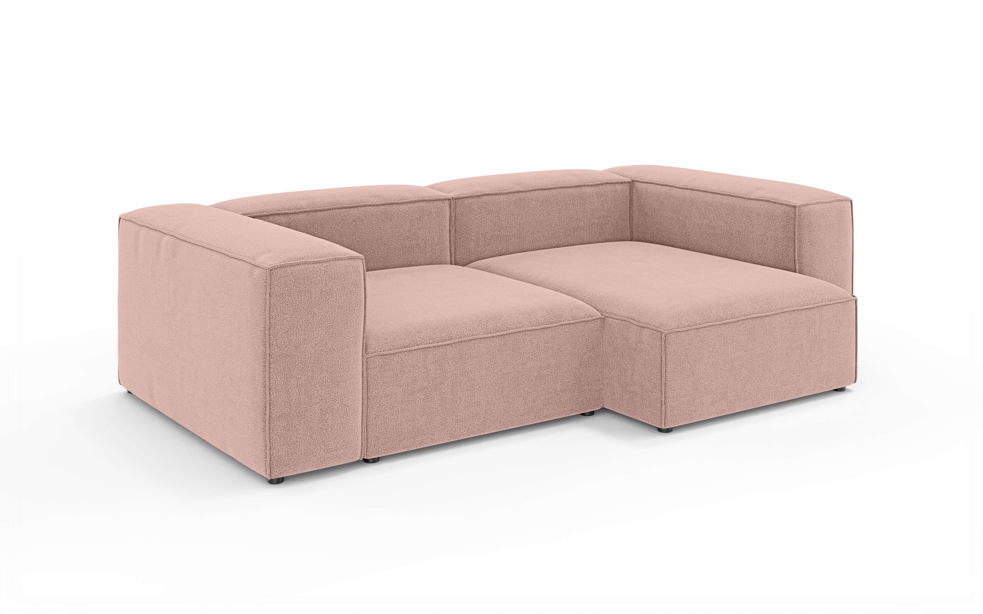 INOSIGN Ecksofa »XL HAILY L-Form, Modularsofa extra tief, Maße B/T/H: 260/160/72 cm«, als Modul oder separat verwendbar, für individuelle Zusammenstellung