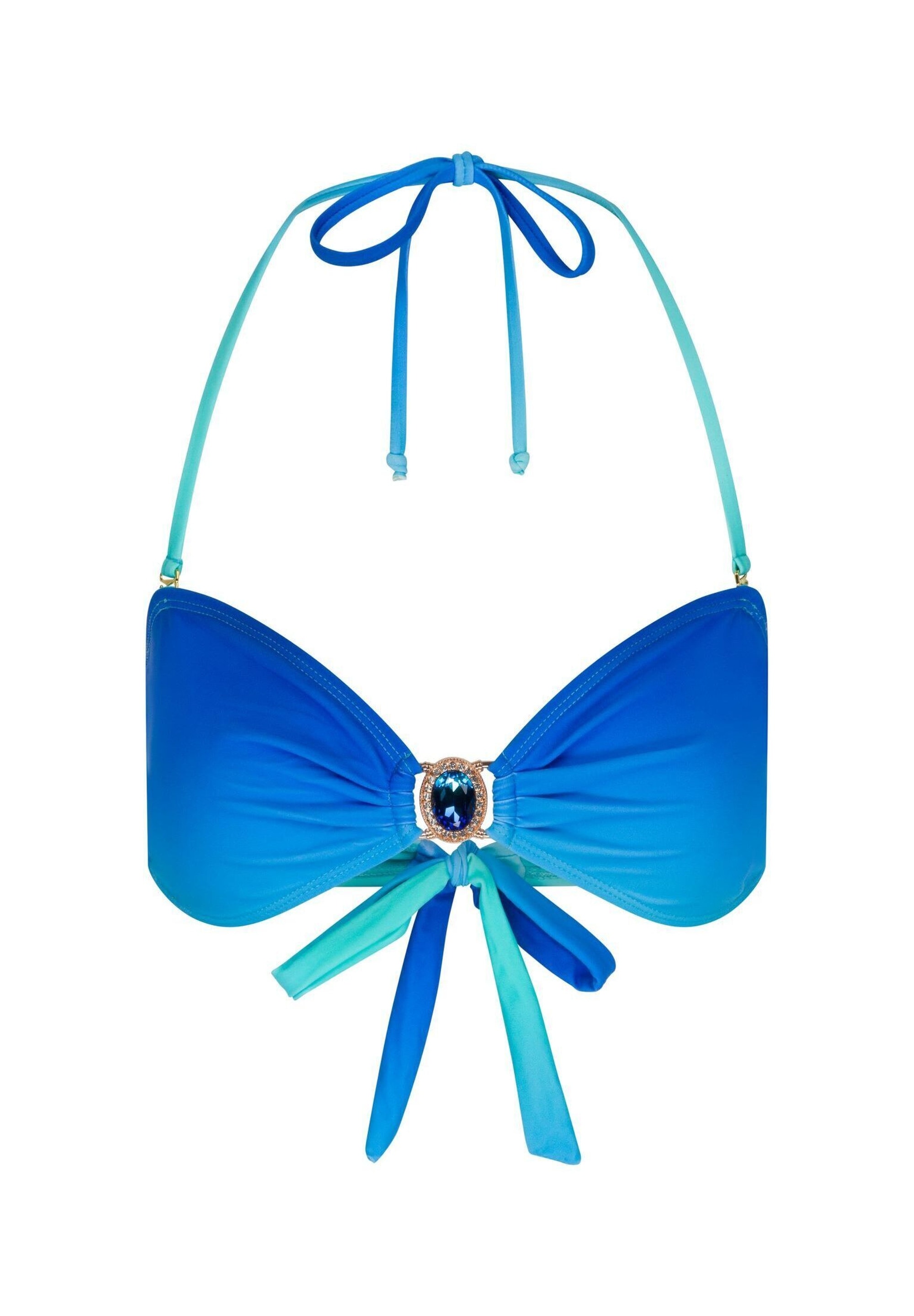 Moda Minx Triangel-Bikini-Top »Club Tropicana«, (1 St.), mit funkelndem Glitzerstein