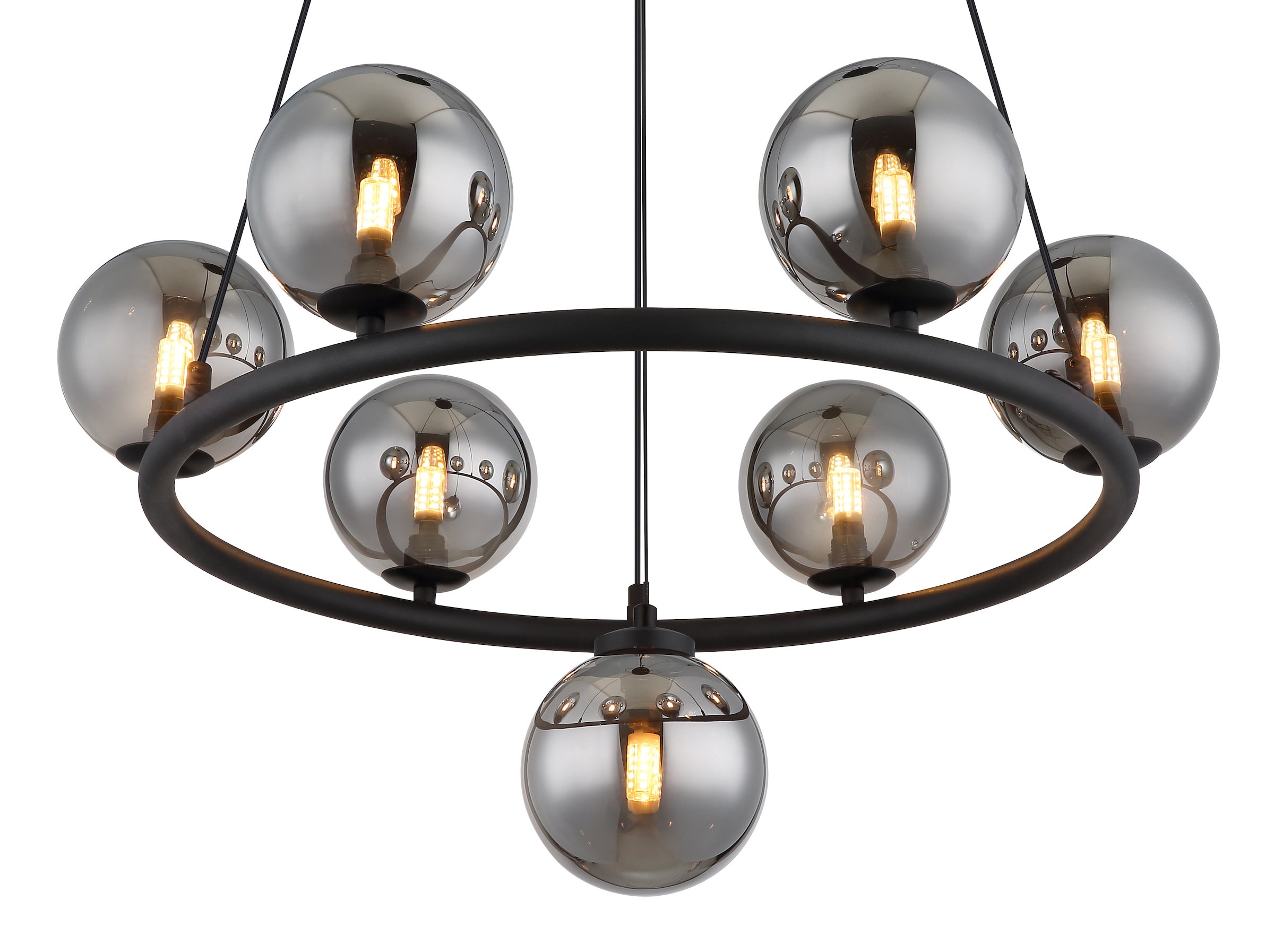 GLOBO LIGHTING Hängeleuchte »RIHA«, Leuchtmittel G9 | Leuchtmittel wechselbar, Hängelampe/Pendelleuchte/Esszimmer/Wohnzimmer/Esstisch